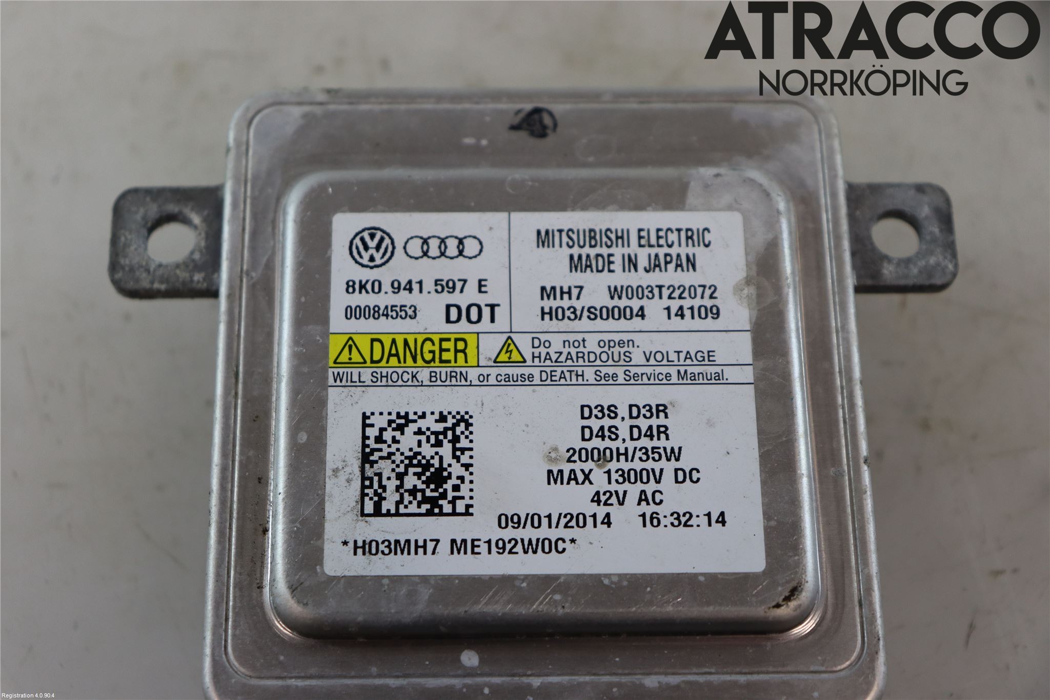 Audi Q3 8U 12-18 Styrenhet Strålkastare