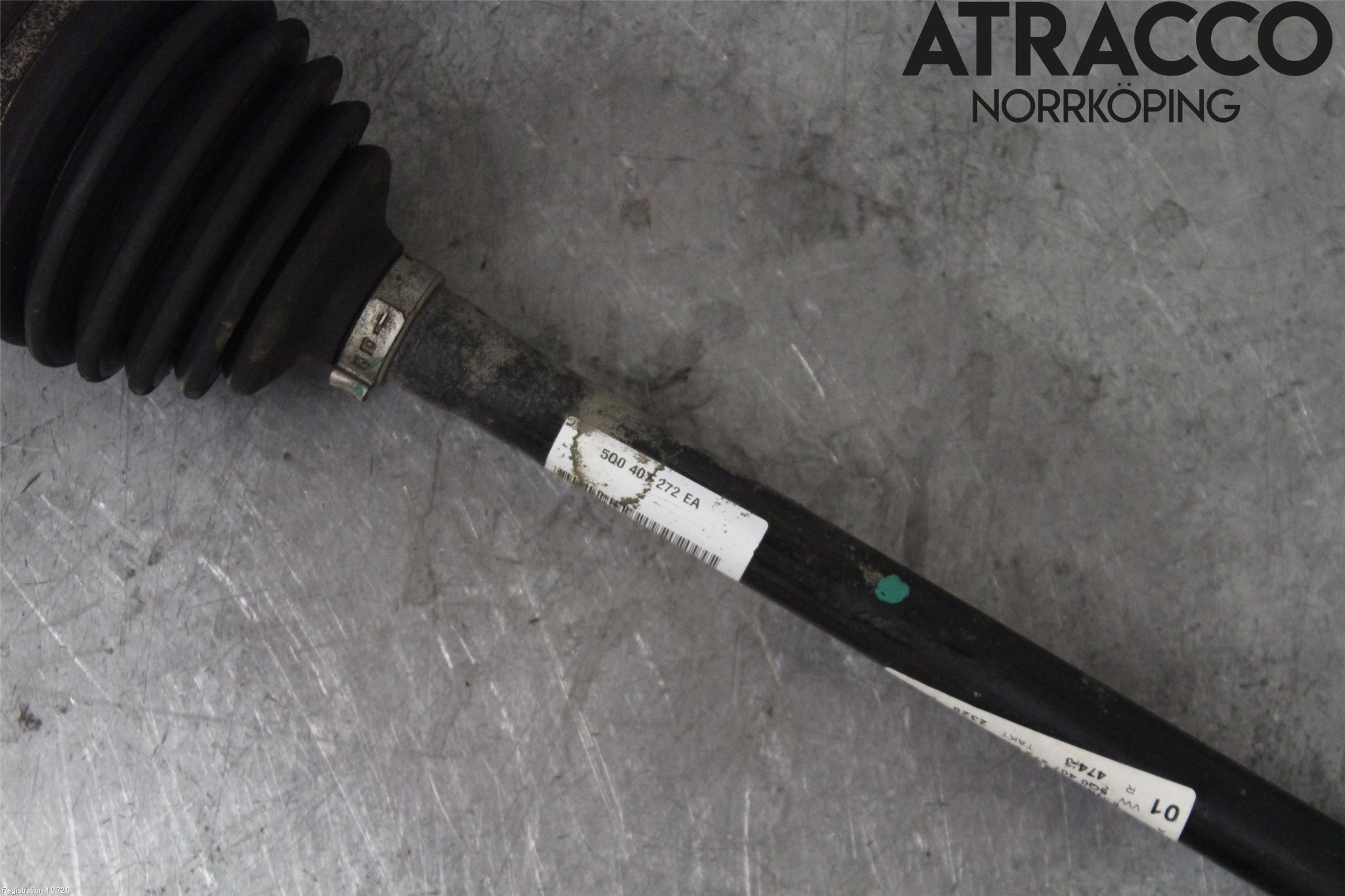 Volkswagen VW GOLF / E-GOLF VII 13-20 Drivaxel Fram Höger