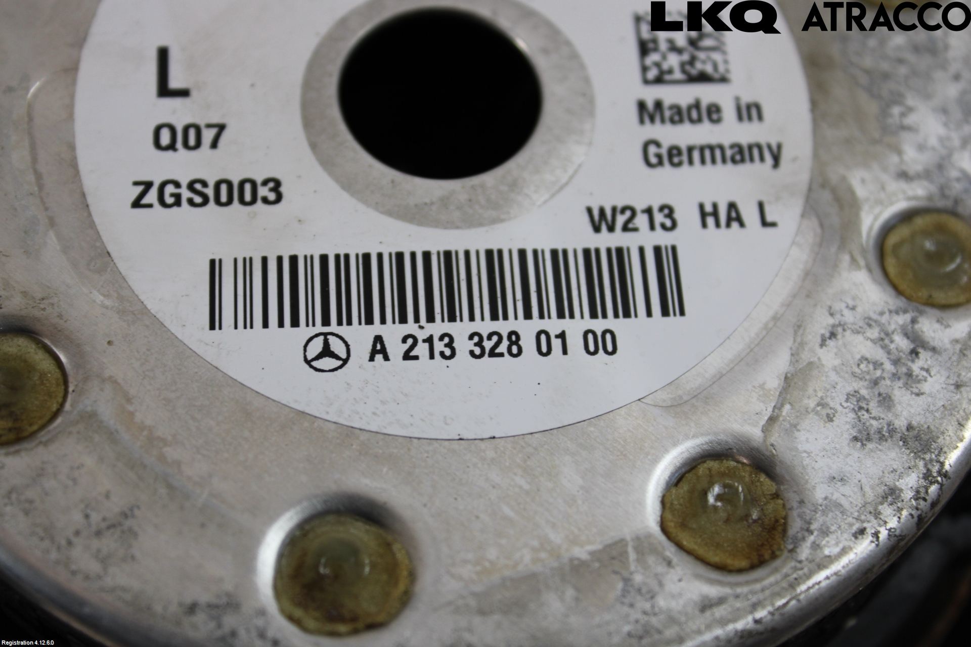 Mercedes-Benz MB E-KLASS (W213) 16-23 Nivå-Luftfjädring Bälg