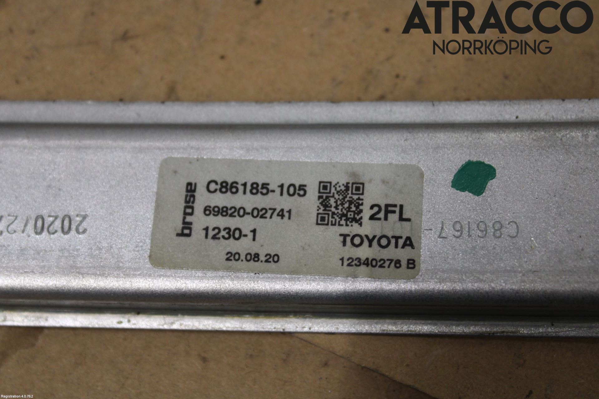 Toyota COROLLA 19- Fönsterhiss El Kompl