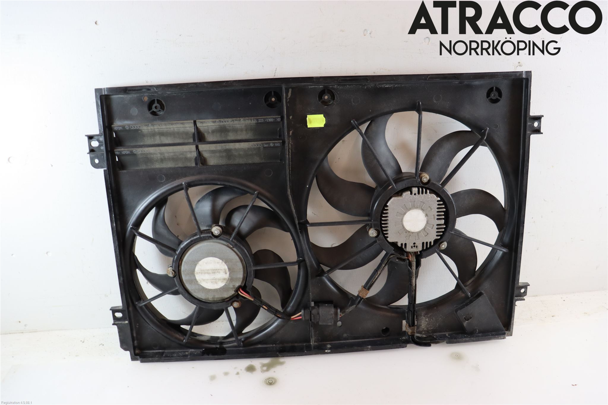 Volkswagen VW PASSAT 05-11 Kylfläkt El