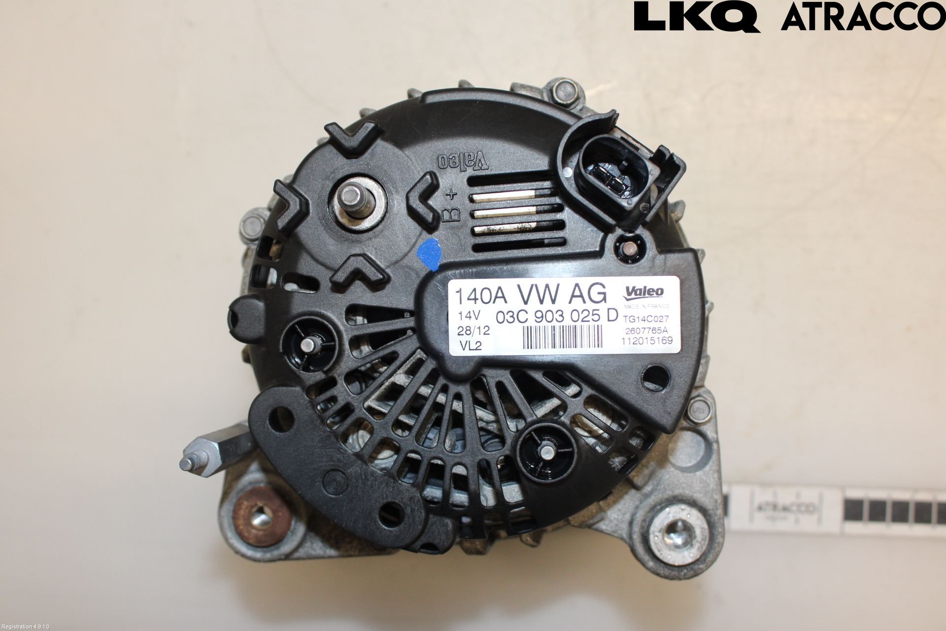 Volkswagen VW TIGUAN 07-16 Generator