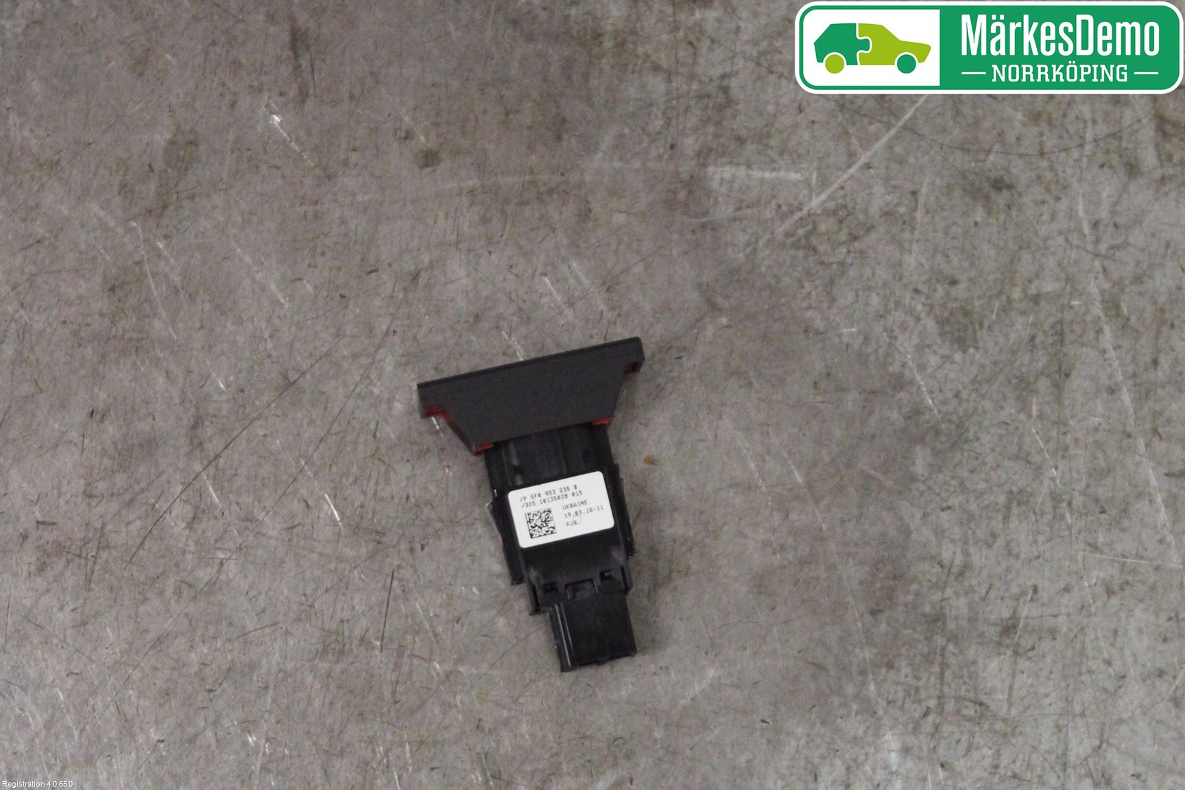 Seat LEON 13-20 Strömställare Varnings