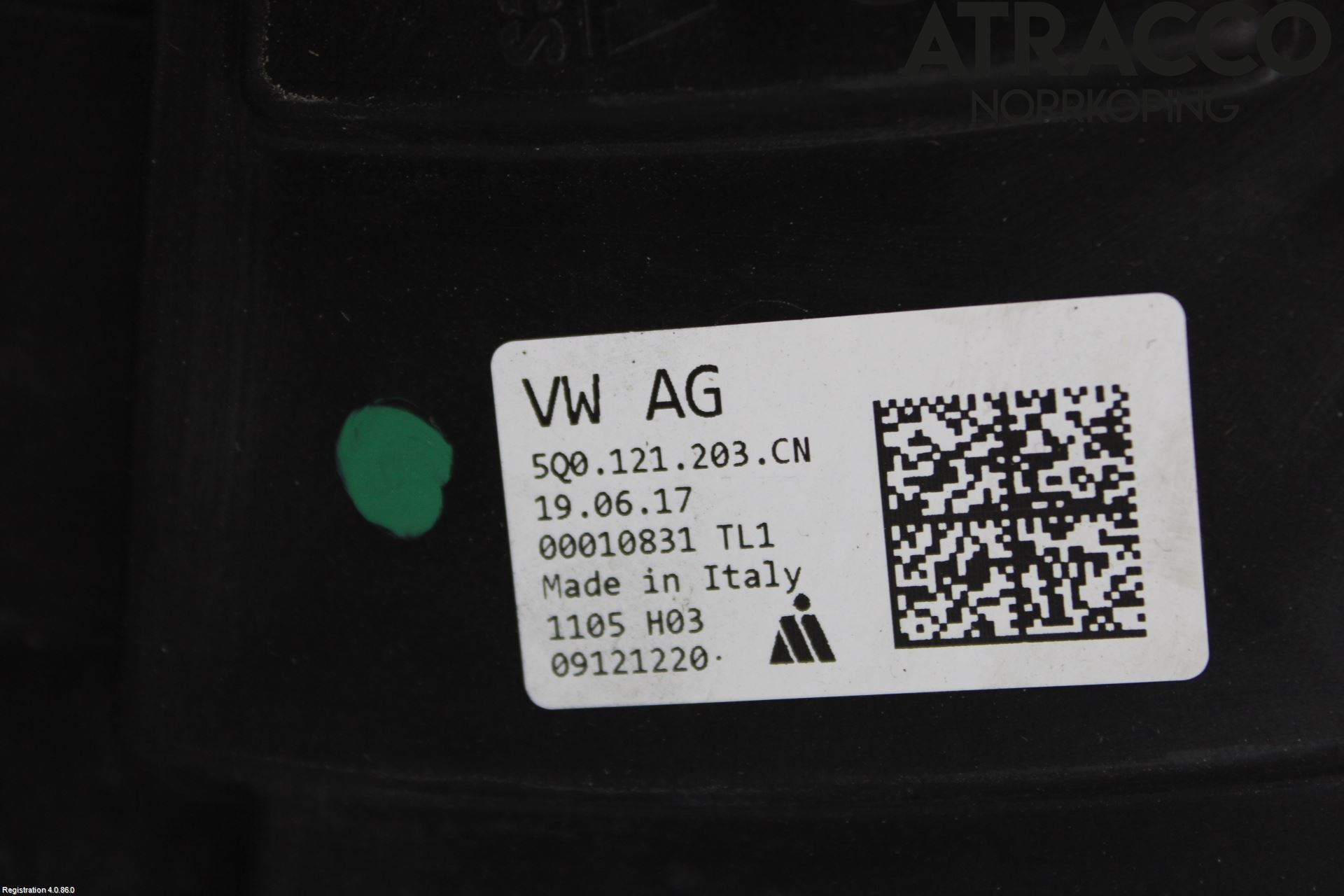 Audi A3/S3 8V 13-20 Kylfläkt El