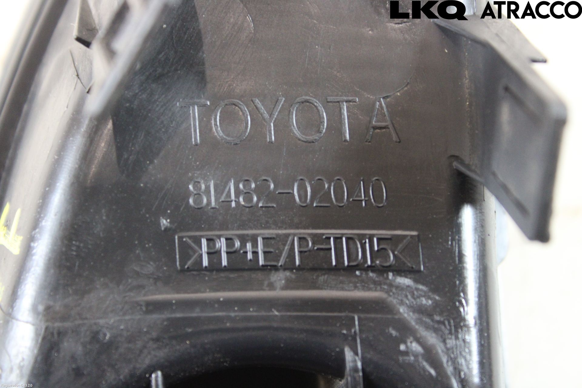 Toyota AURIS 07-09 Dimljussarg Fram