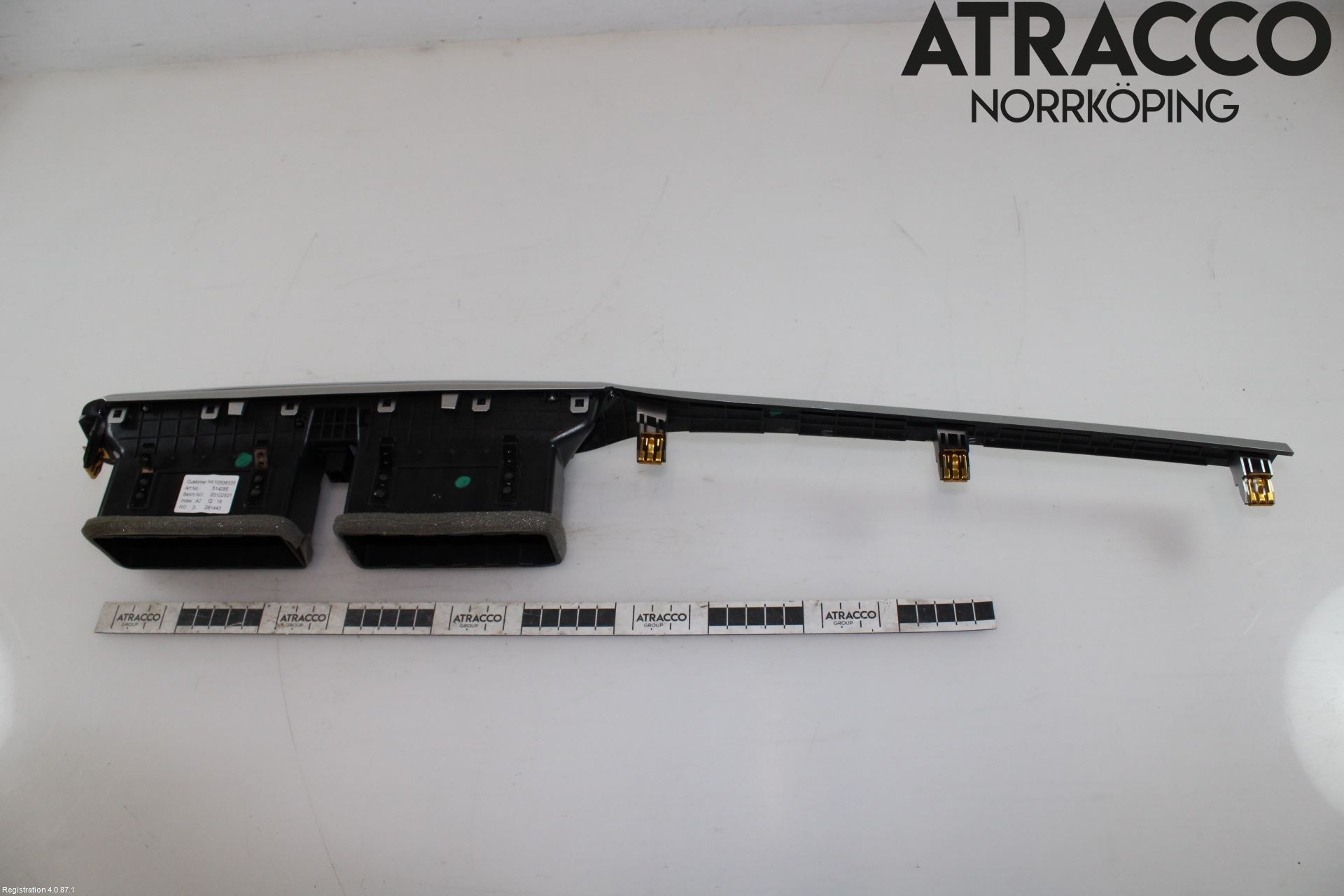 MG ZS EV 20- Defrosterkanal-Munstycke