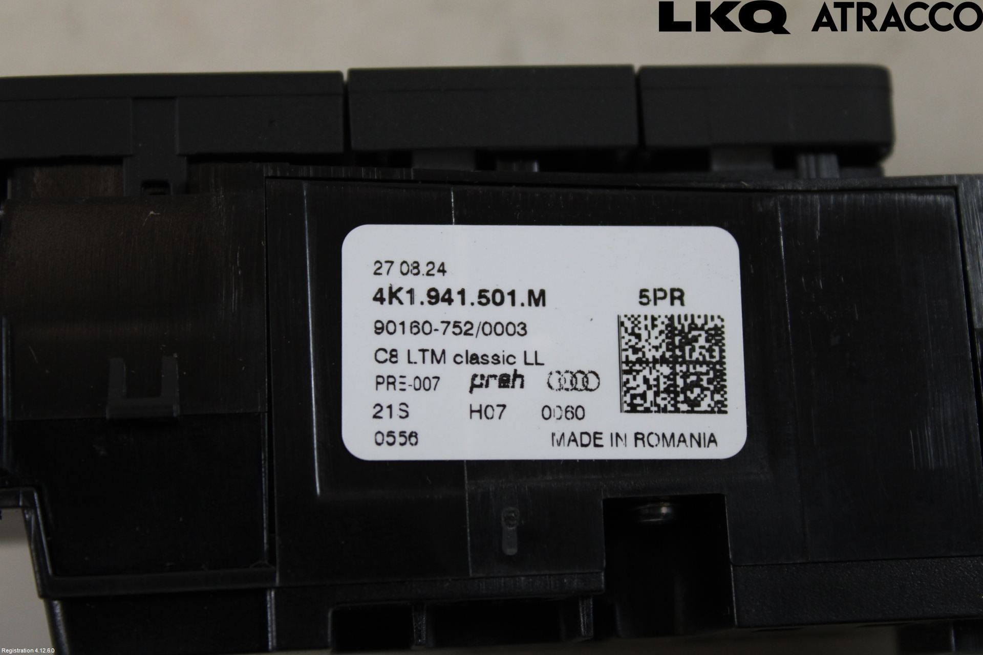 Audi A6 F2/C8 19- Strömställare Ljus