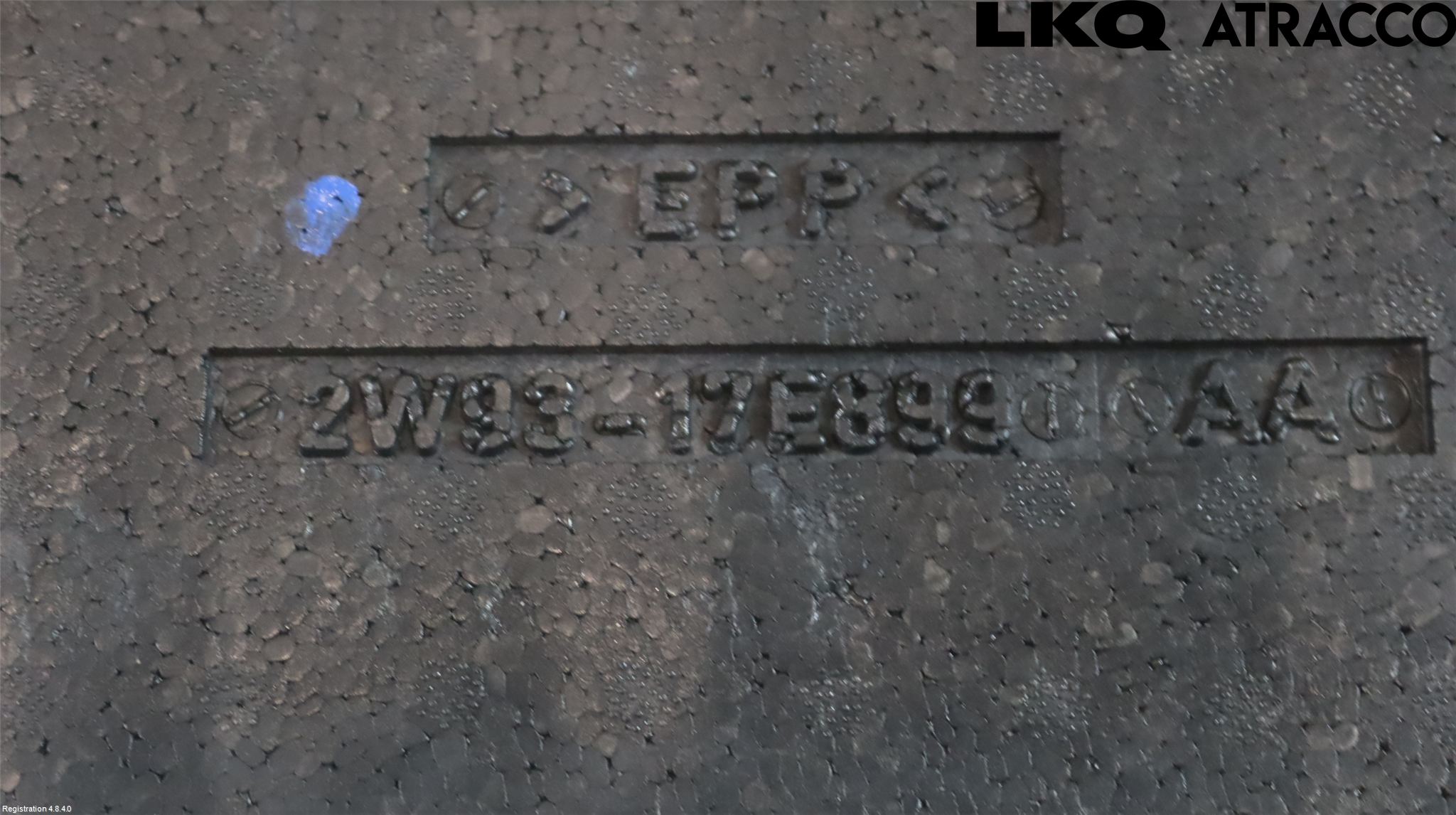 Jaguar XJ X350        03-09 Stötfångare Deformelement Bak