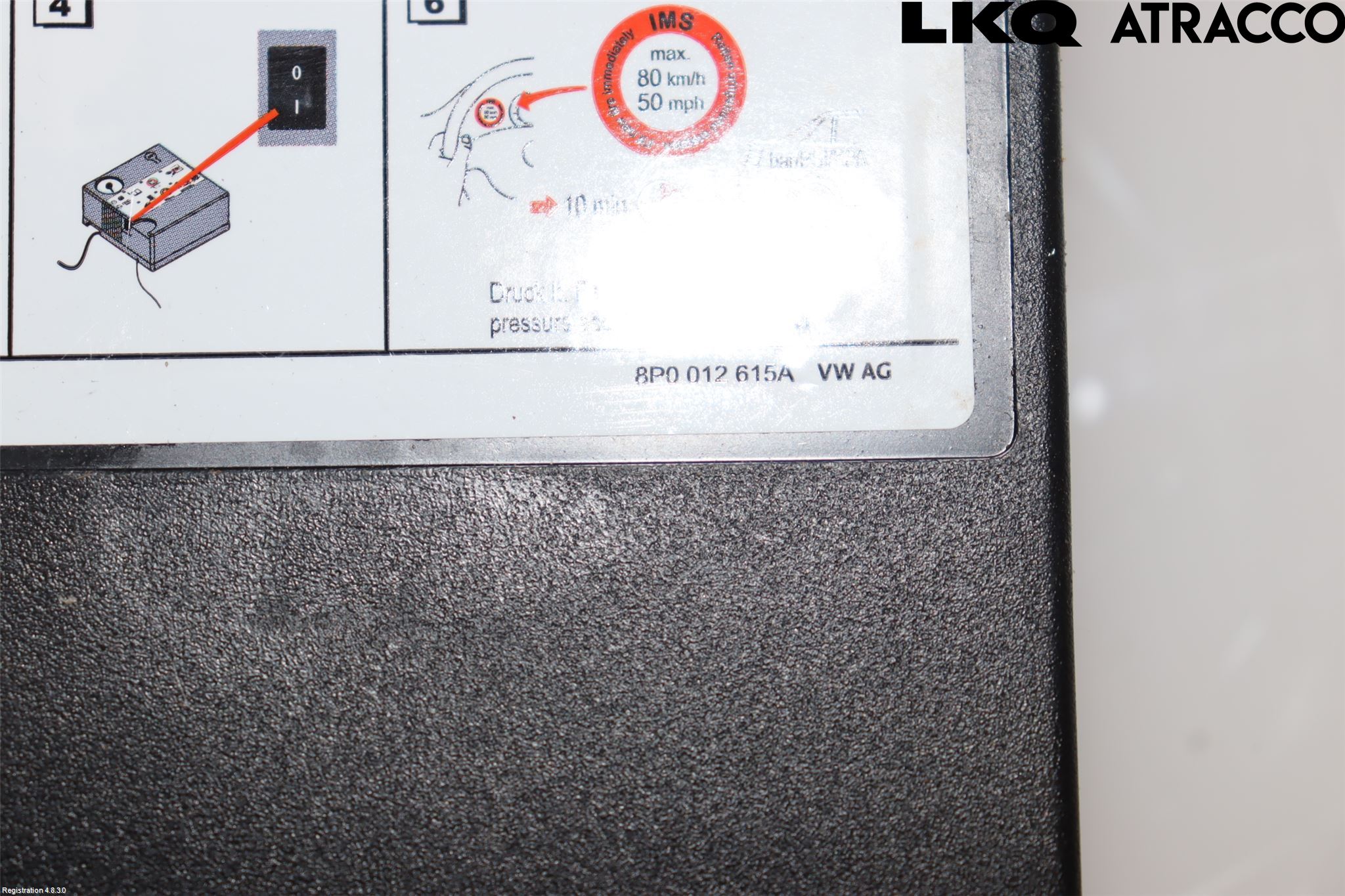 Audi A4/S4 B9 20- Kompressor Däck