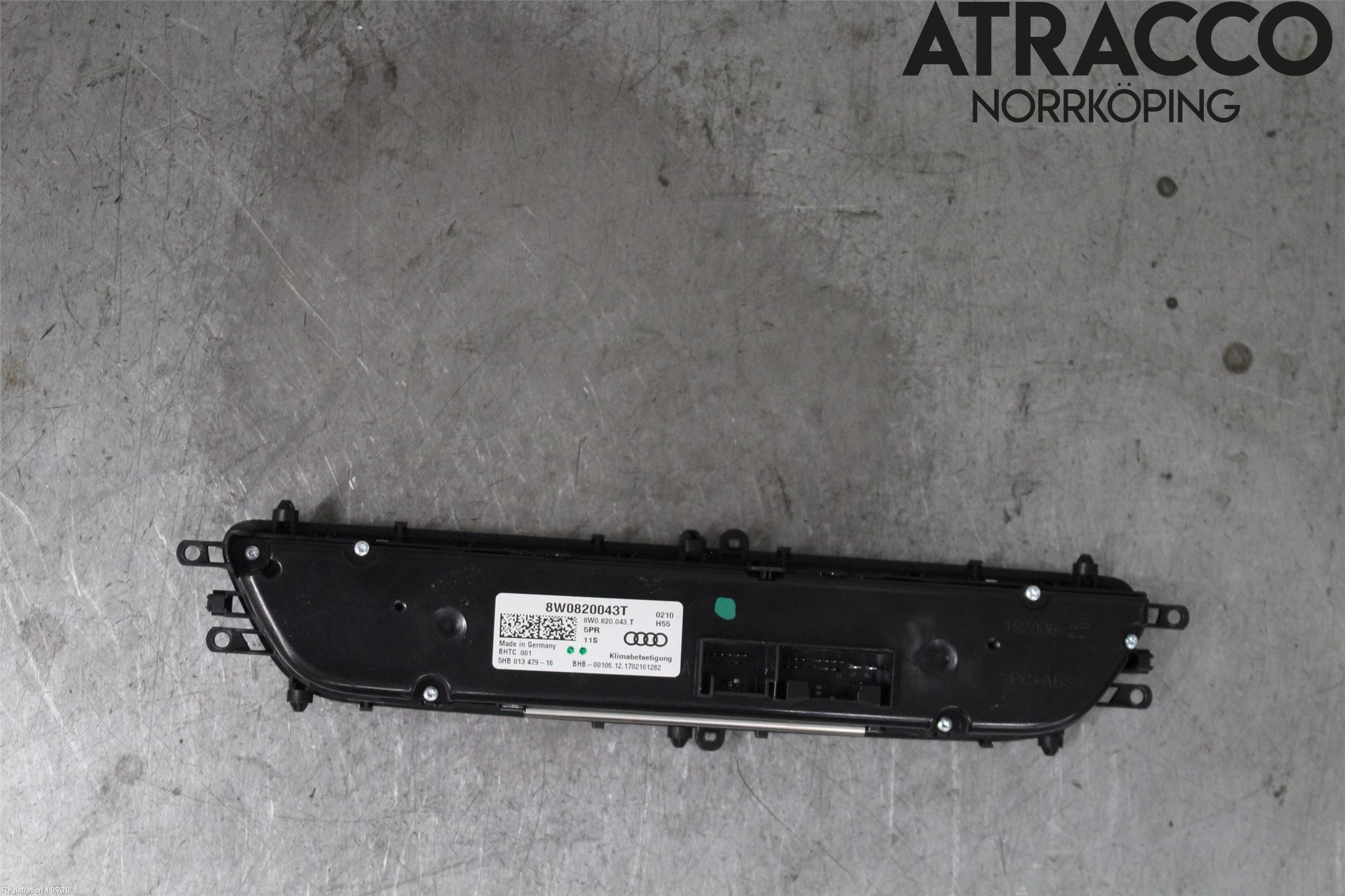 Audi A4/S4 B9 16-19 Värmereglage