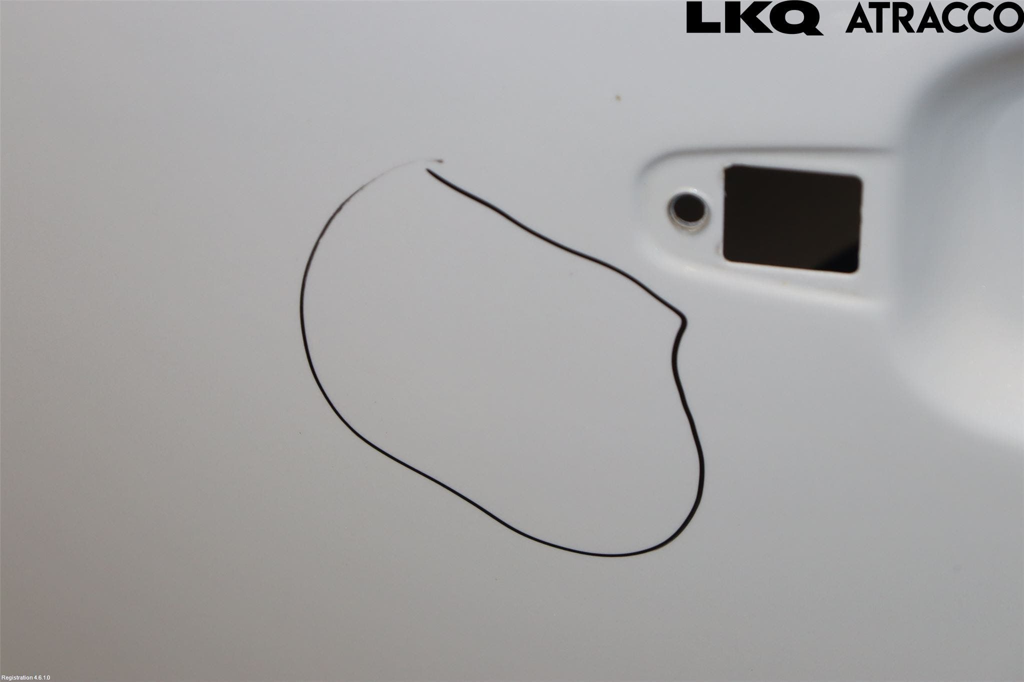 Audi A5 07-16 Dörr Bak Vänster