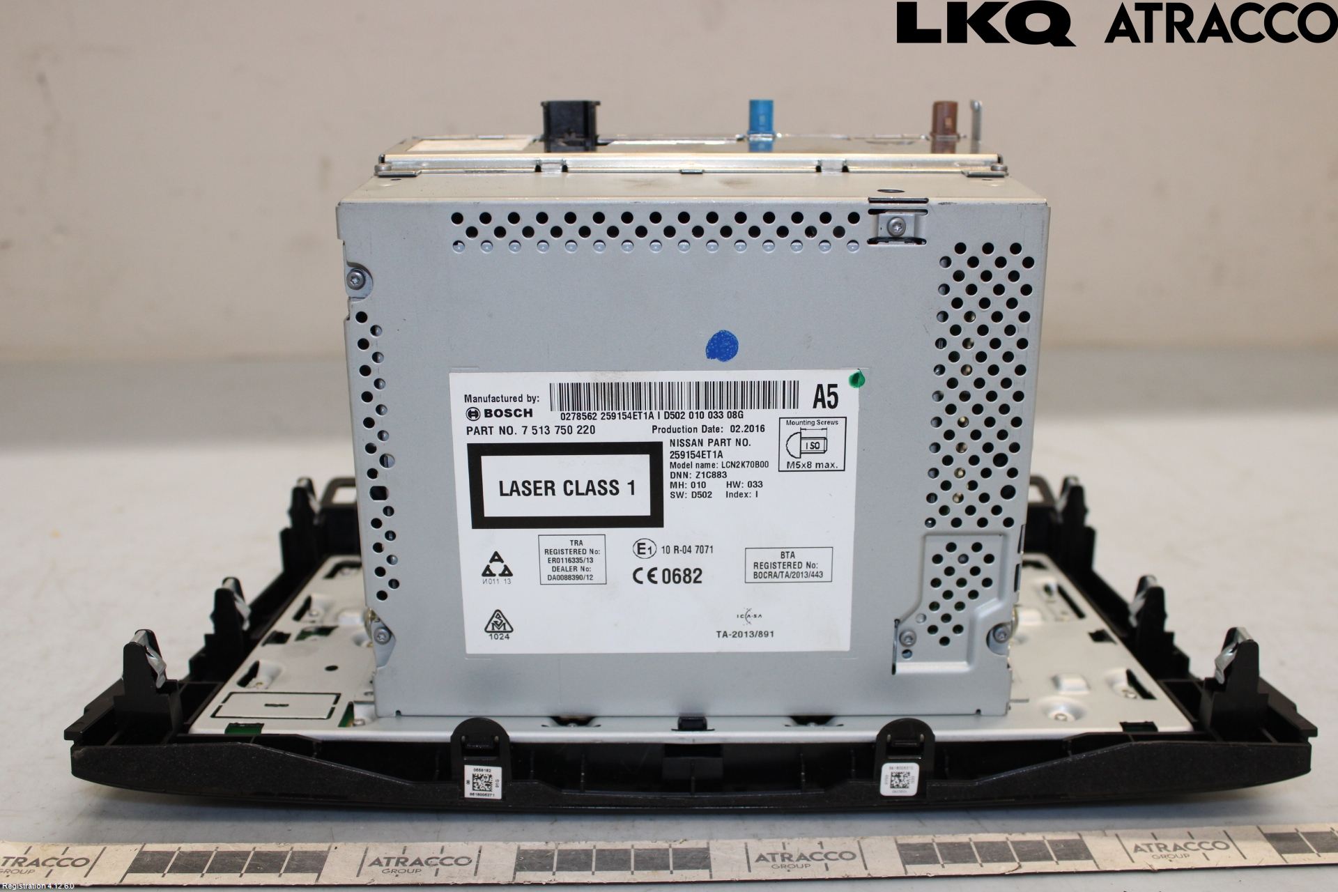 Nissan QASHQAI 14-17 Cd Radio - Multimediapanel