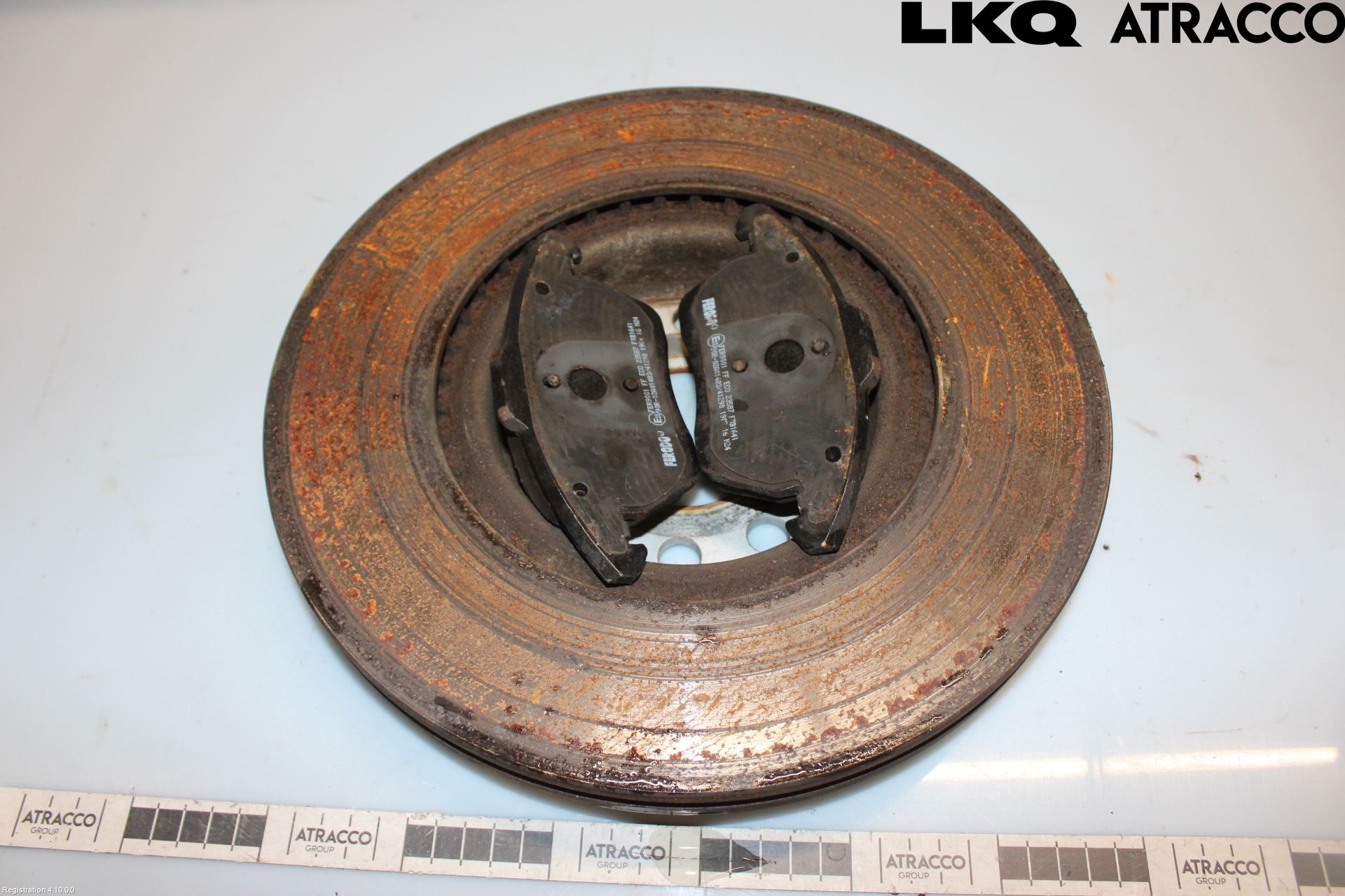 Volkswagen VW PASSAT 11-14 Bromsskiva Fram