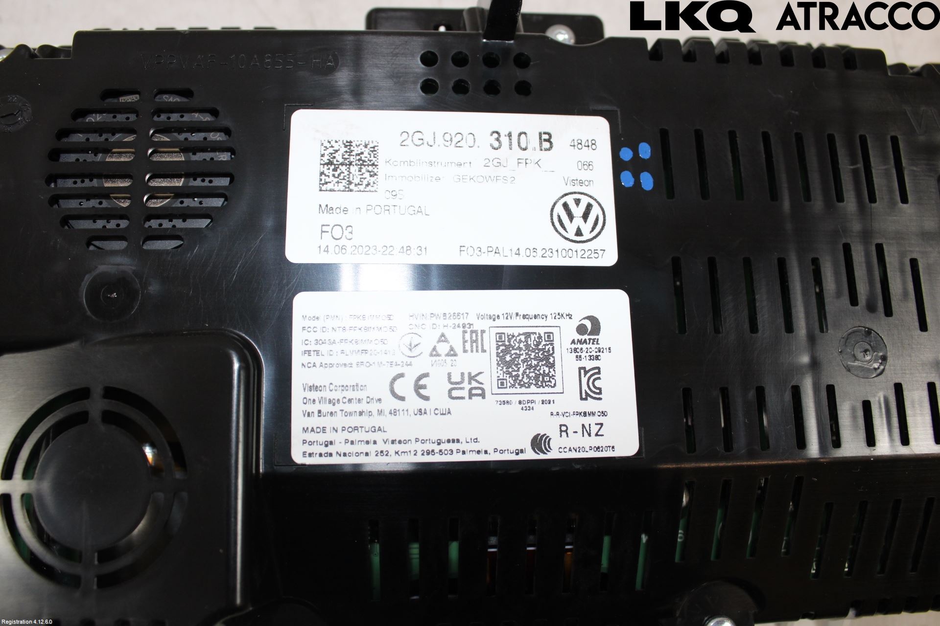 Volkswagen VW T-ROC 18- Instrument Komb