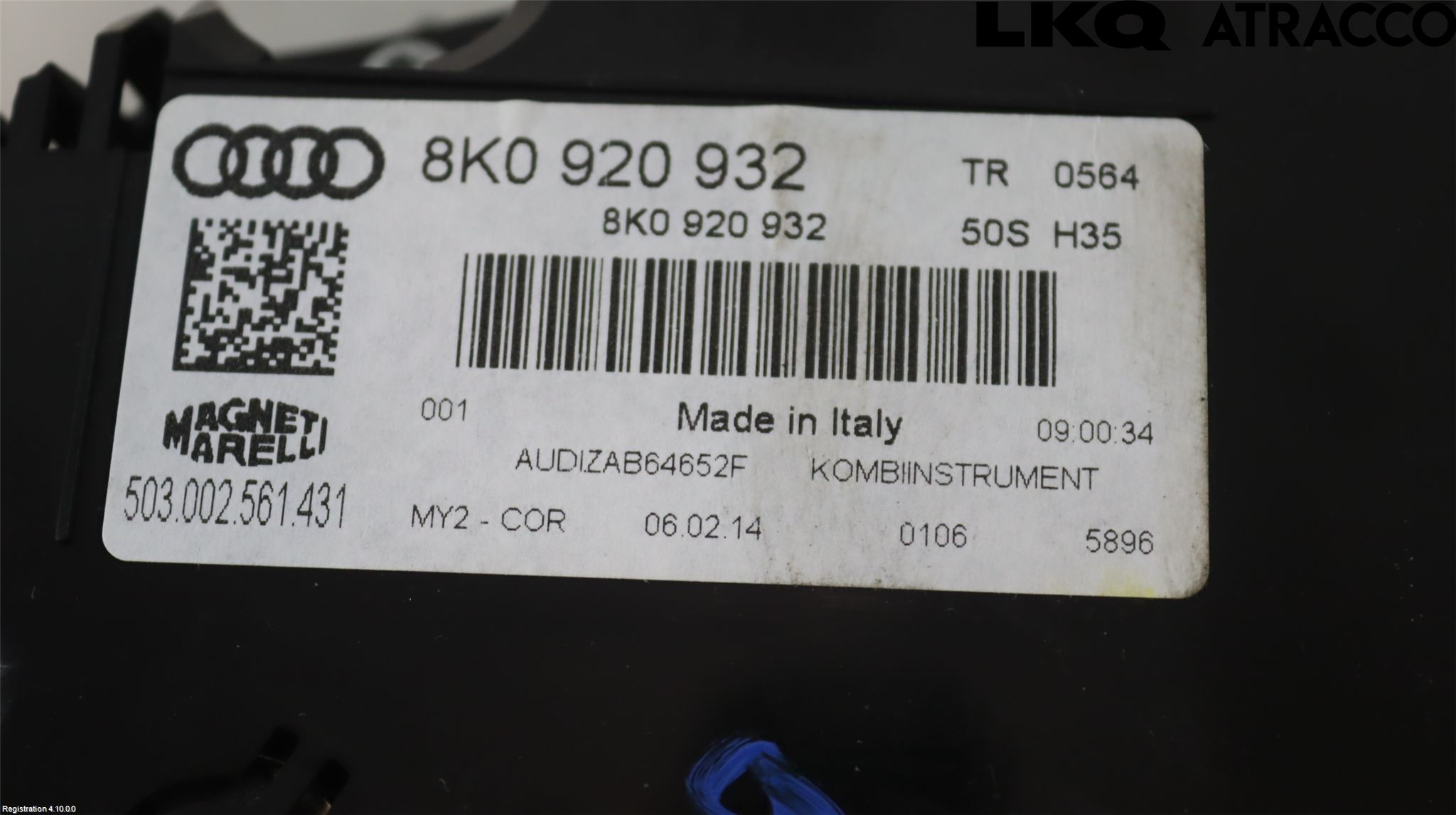 Audi A4 12-15 Instrument Komb