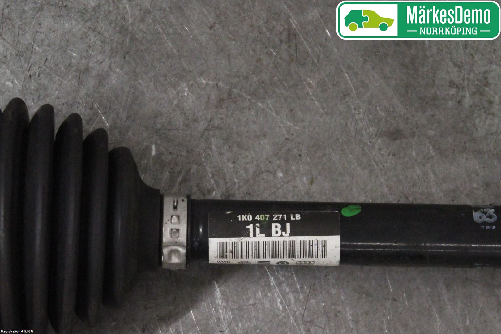 Skoda OCTAVIA (5E) 13-20 Drivaxel Fram Vänster