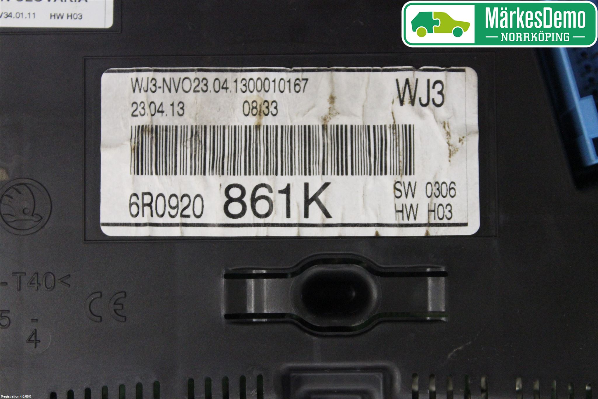 Volkswagen VW POLO 10-17 Instrument Komb