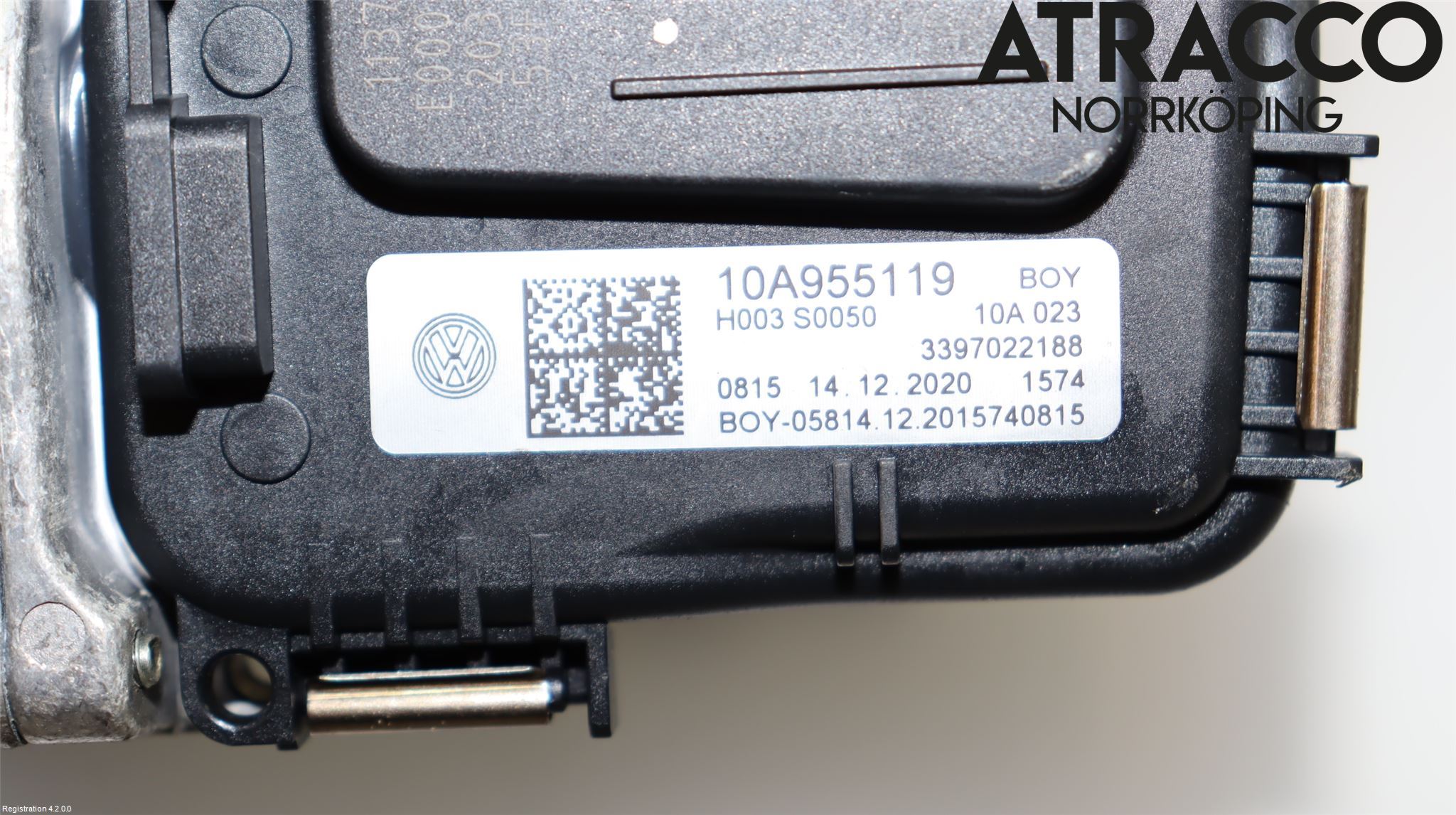 Volkswagen VW ID.3 21- Torkarmekanism Vindruta
