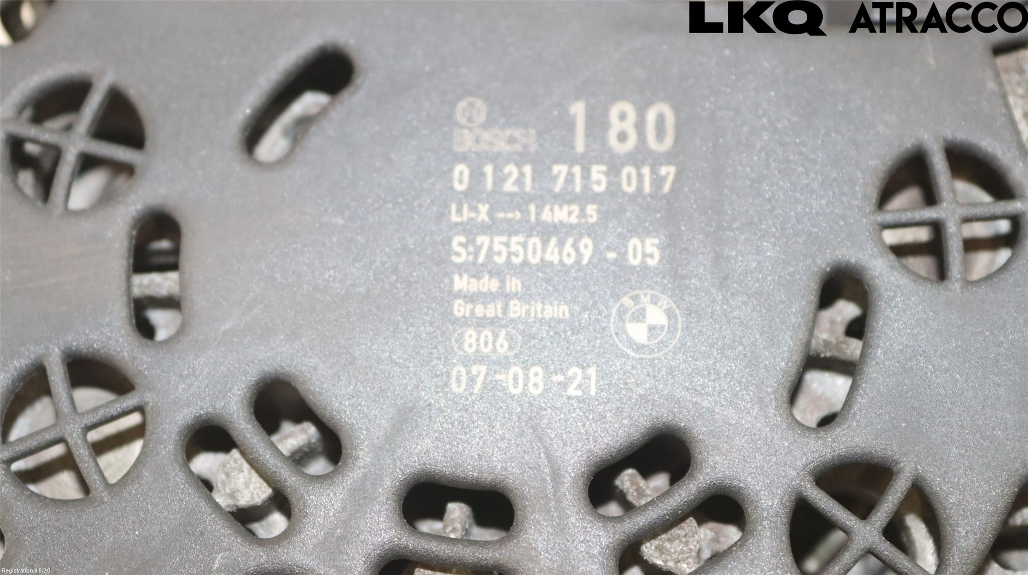 BMW 3 E90/91 SED/TOU 05-12 Generator