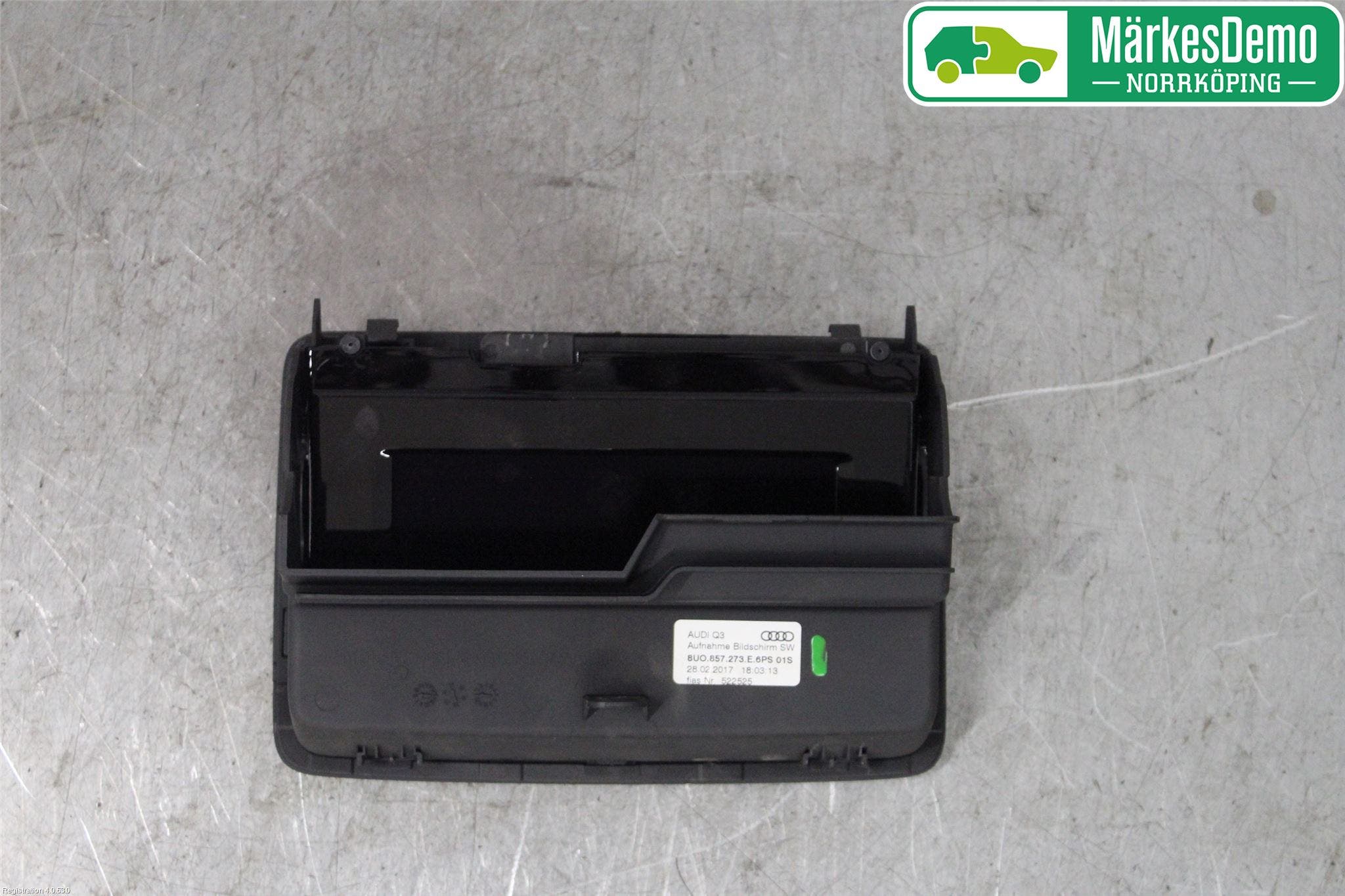 Audi Q3 8U 12-18 Kontrolldisplay