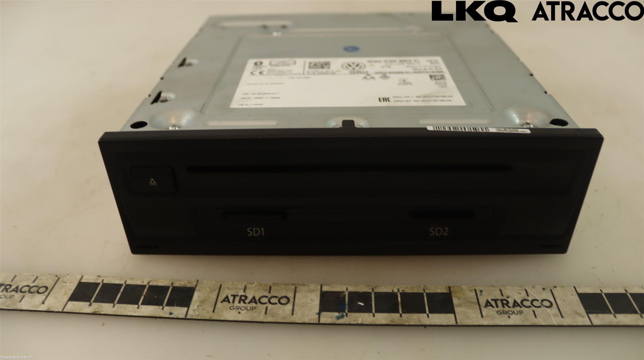 Volkswagen VW GOLF / E-GOLF VII 13-20 Cd Radio - Multimediapanel