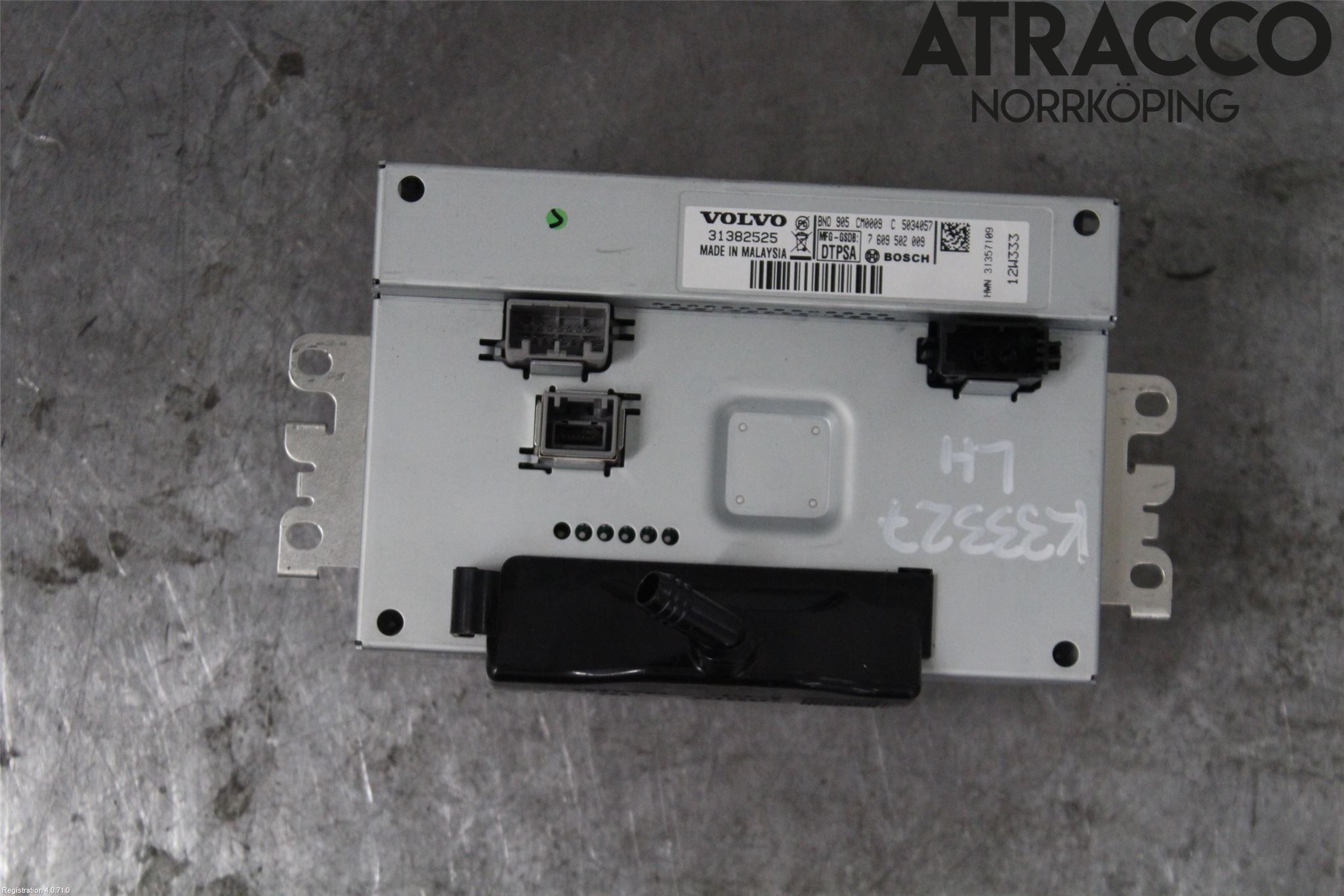 Volvo V70 08-13 Multifunktionsdisplay