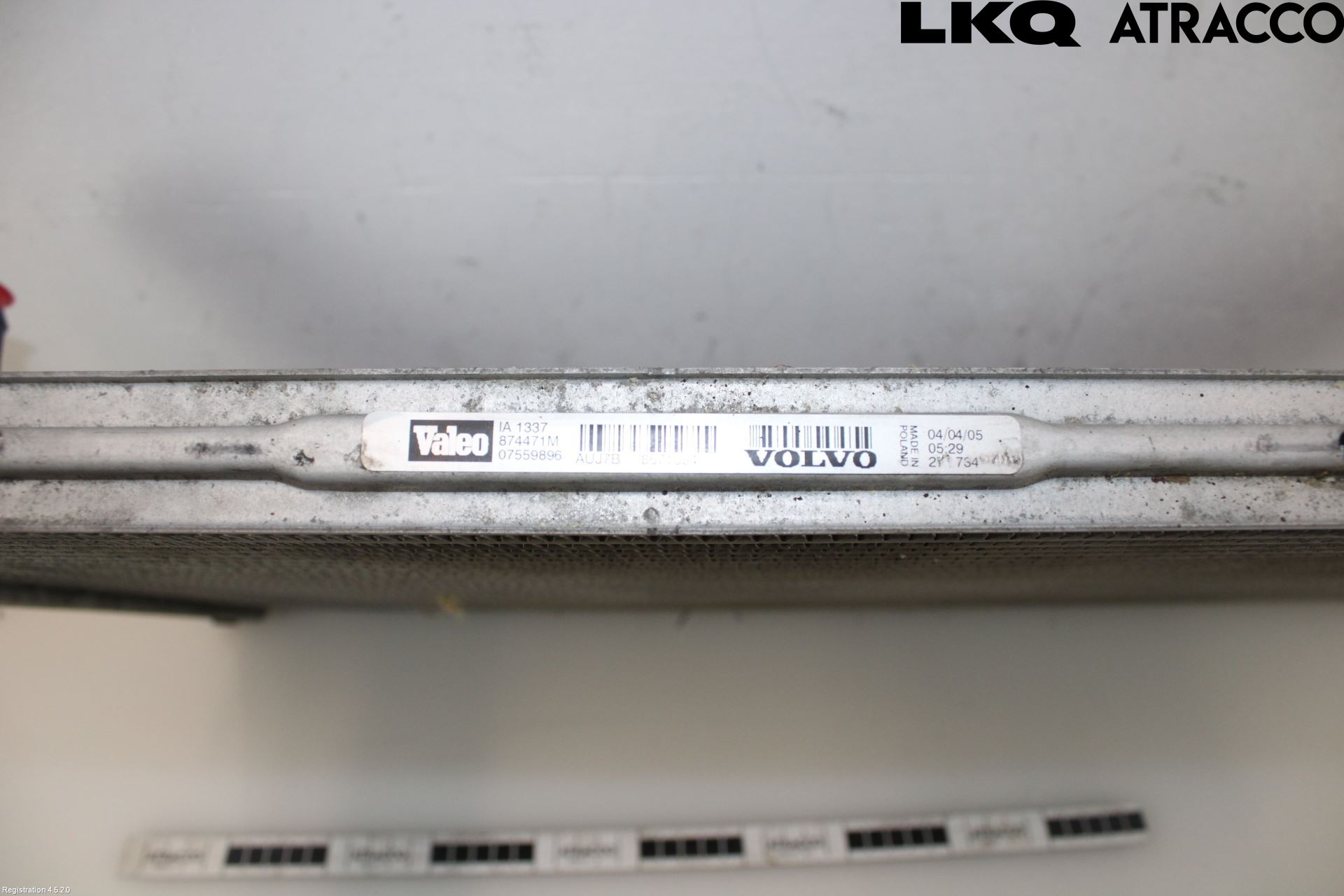 Volvo S80 04-06 Laddluft-Intercooler Kyl