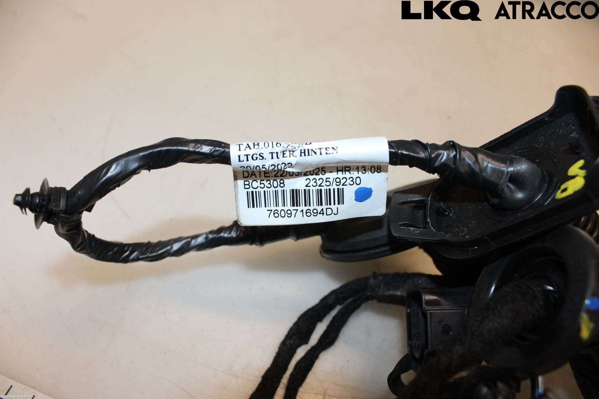 Volkswagen VW TOUAREG CR 18- Kabelhärva