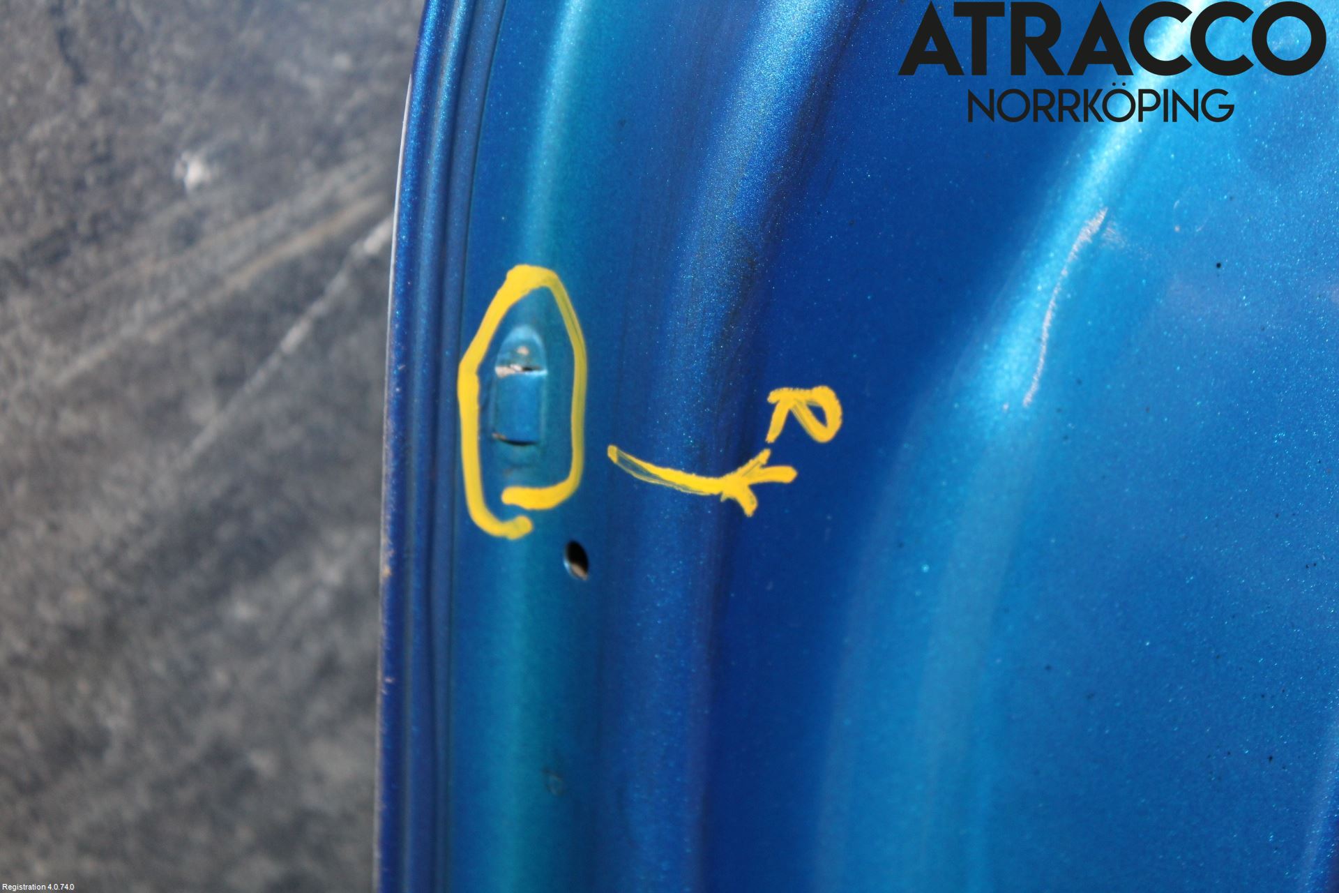 Peugeot 308 08-13 Dörr Bak Vänster