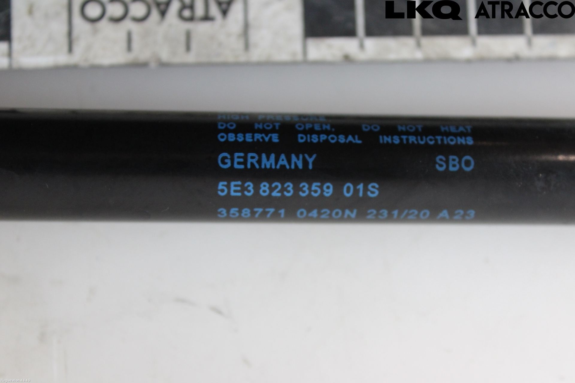 Skoda OCTAVIA (NX) 20- Gasfjäder Motorhuv