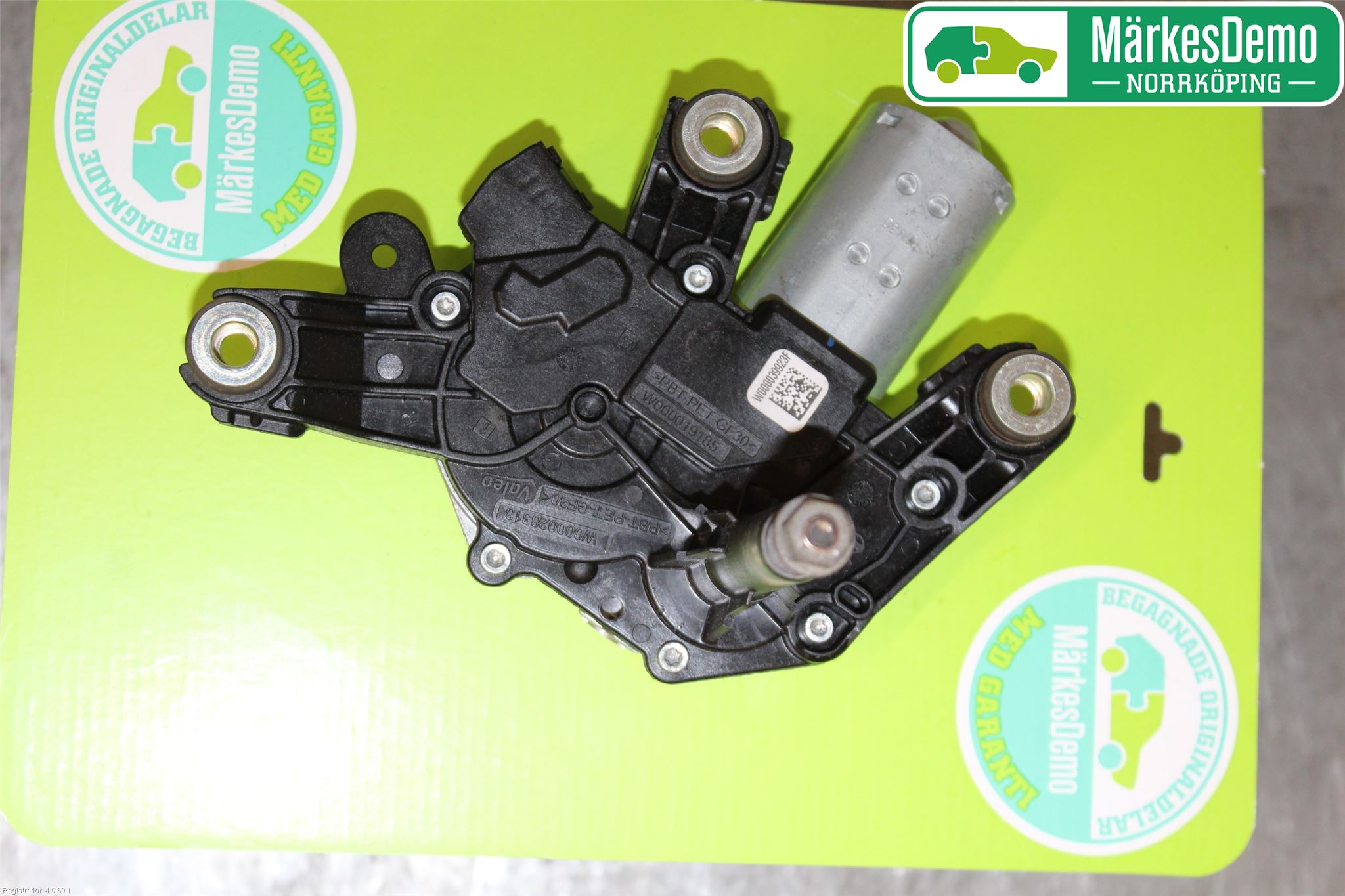 Nissan QASHQAI 14-17 Torkarmotor Baklucka