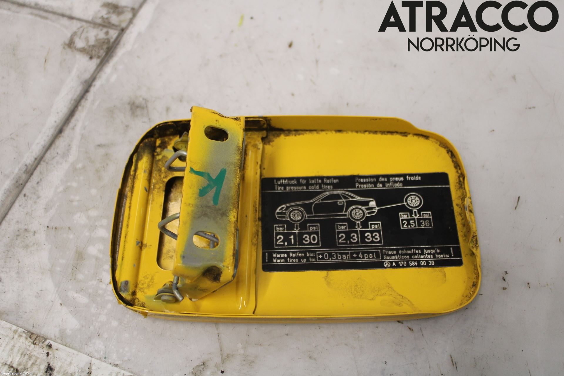 Mercedes-Benz MB SLK (R170) 96-04 Tanklucka