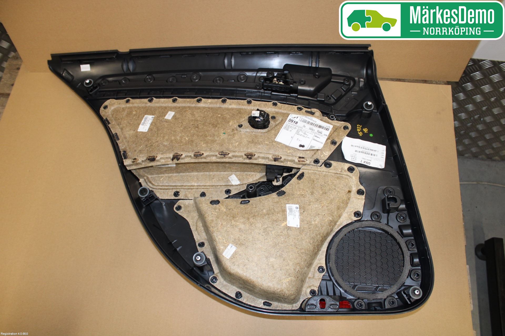 Volkswagen VW GOLF / E-GOLF VII 13-20 Dörrklädsel Hö