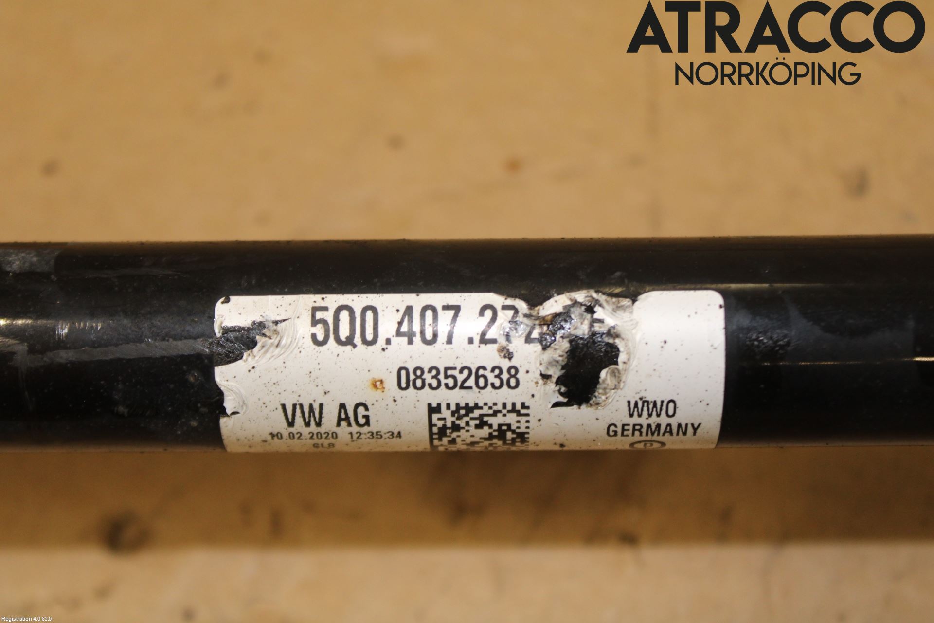 Skoda OCTAVIA (5E) 13-20 Drivaxel Fram Höger