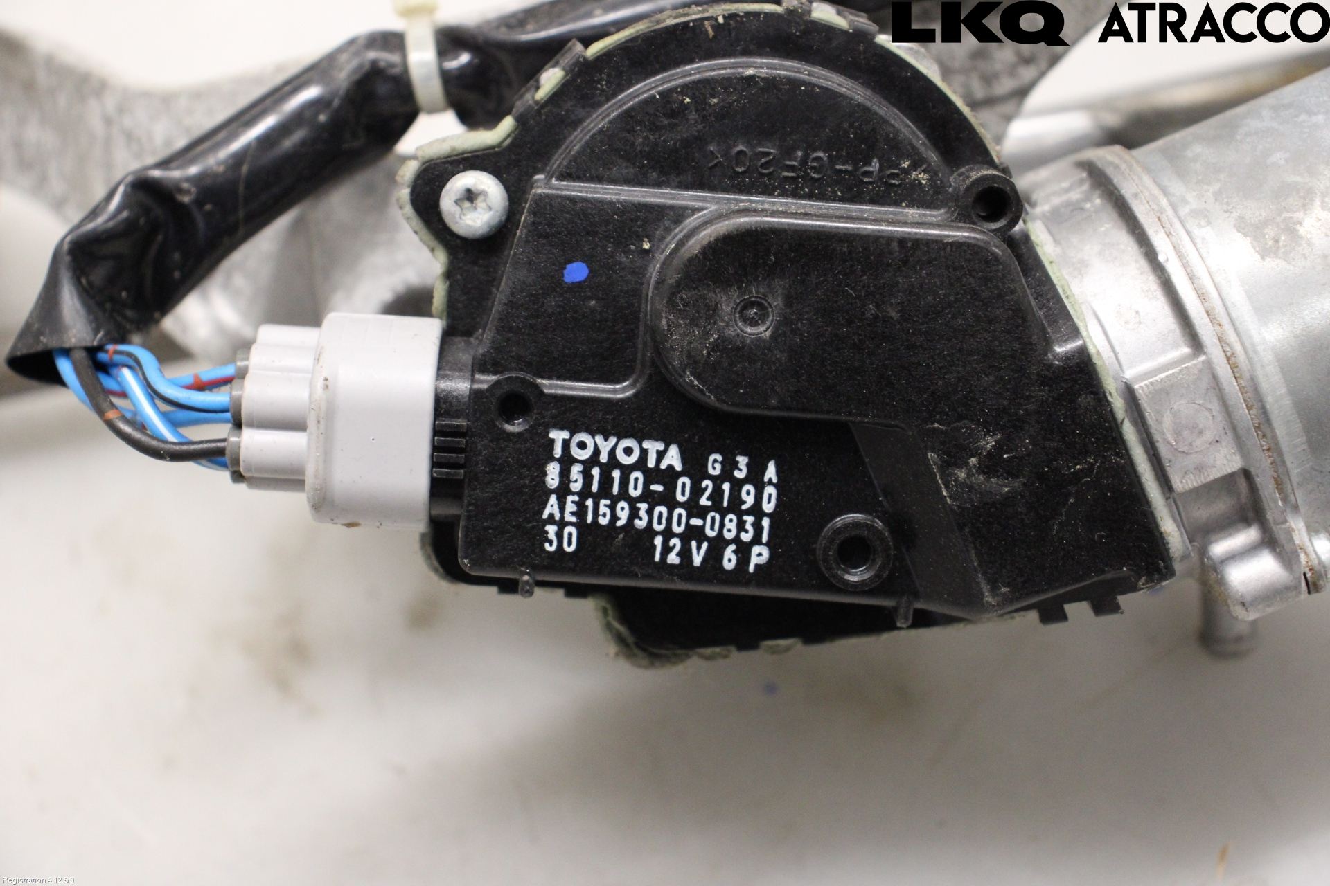 Toyota AURIS 10-12 Torkarmekanism Vindruta