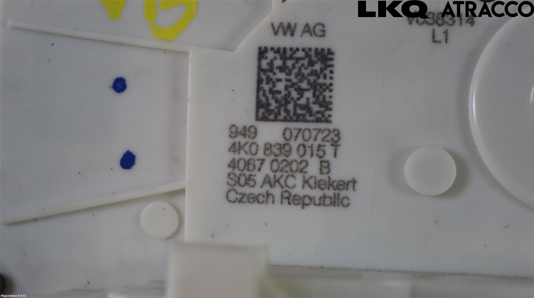 Volkswagen VW ID.4 21- Låskista-Dörrlås