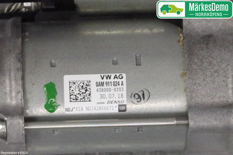 Skoda KAROQ 18- Startmotor