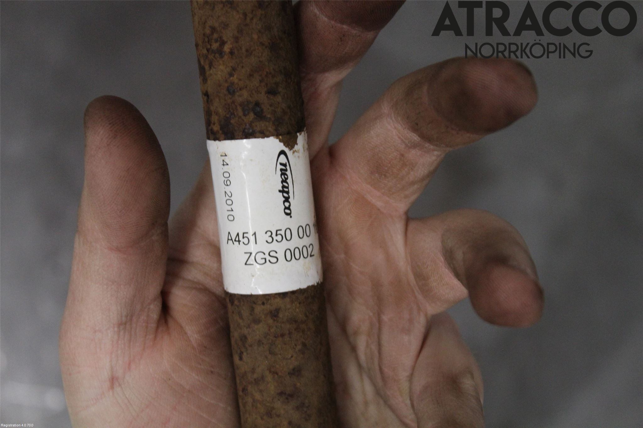 Smart FORTWO II 07-14 Drivaxel Bak Vänster