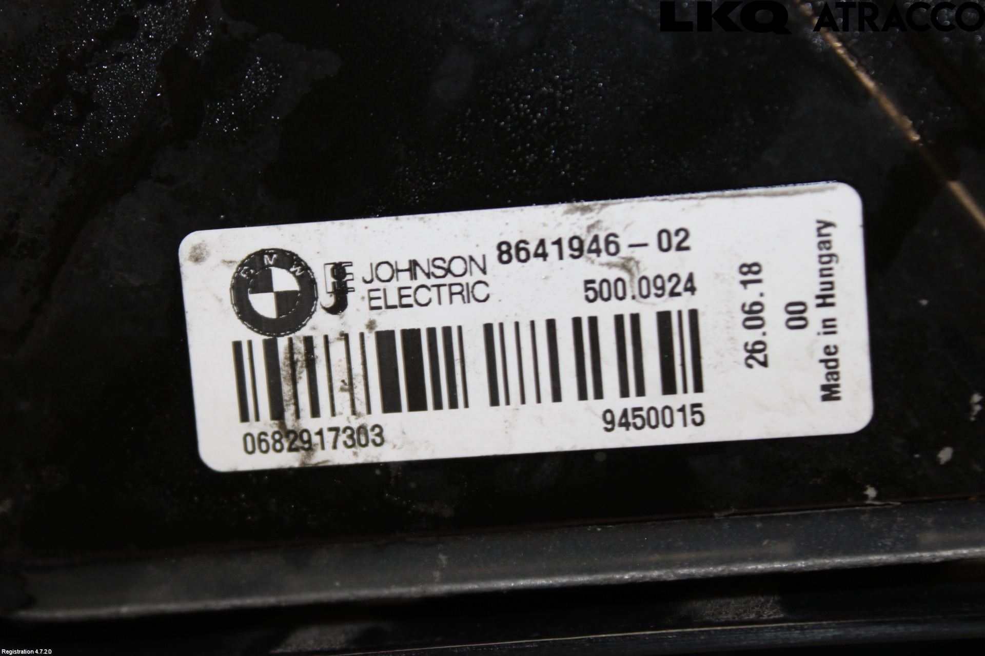 BMW 3 F30/F31/F80 12-19 Kylfläkt El