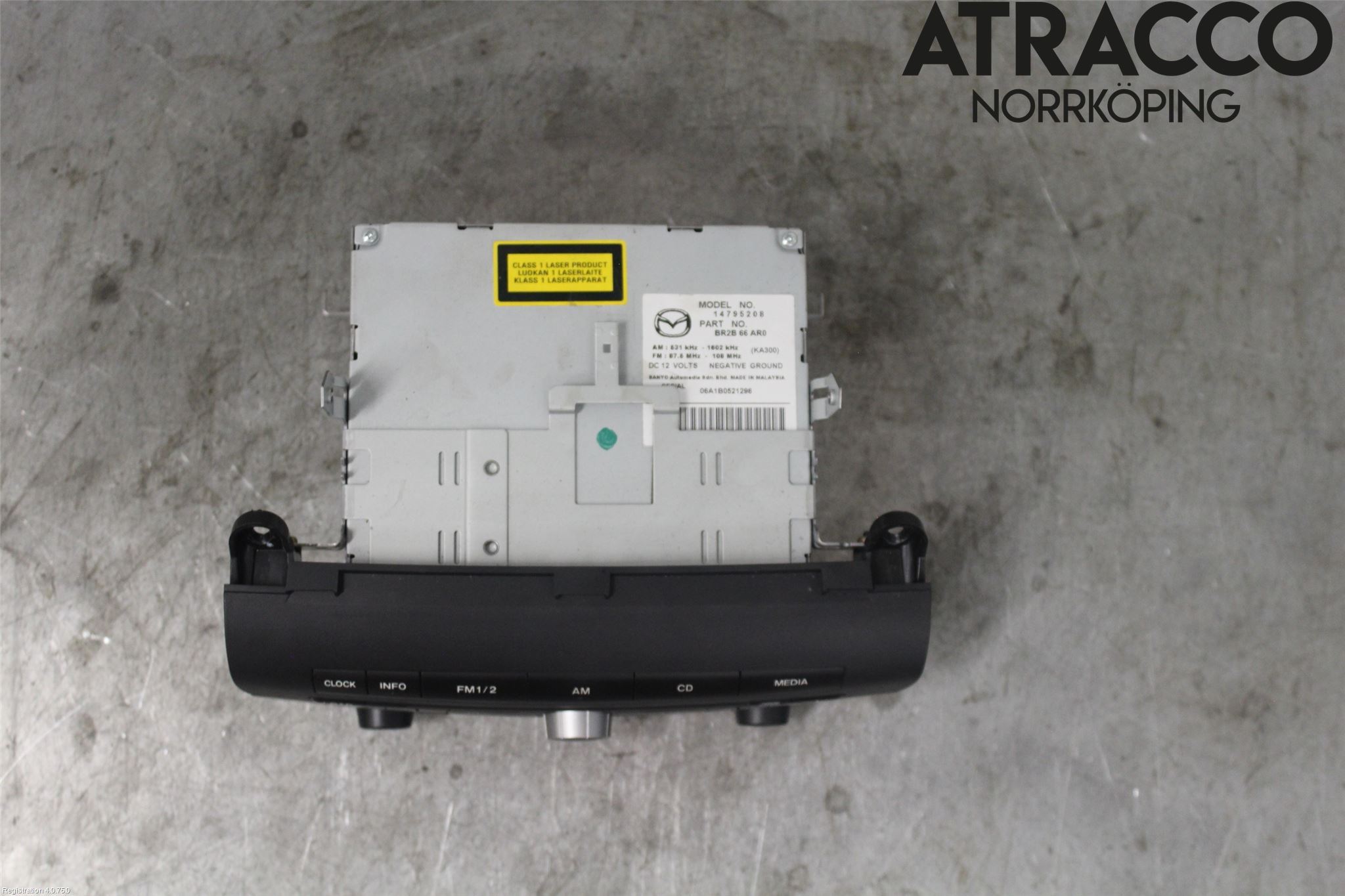 Mazda 3 I 07-08 Cd Radio - Multimediapanel