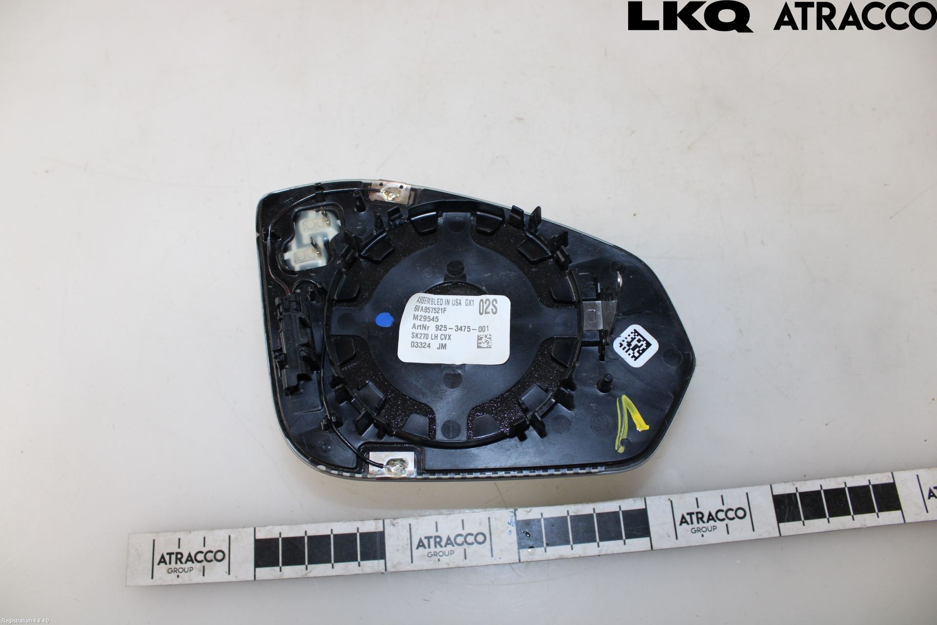 Skoda FABIA 22- Spegelglas Vä