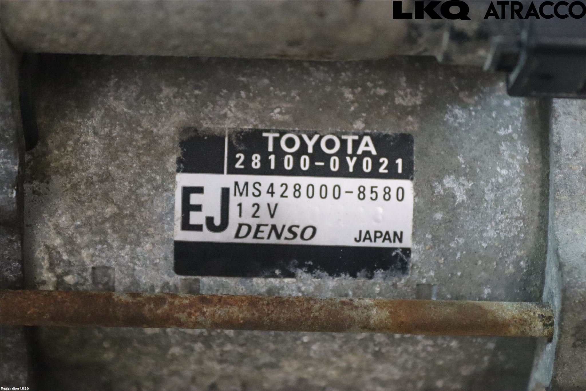Toyota YARIS XP90 06-11 Startmotor