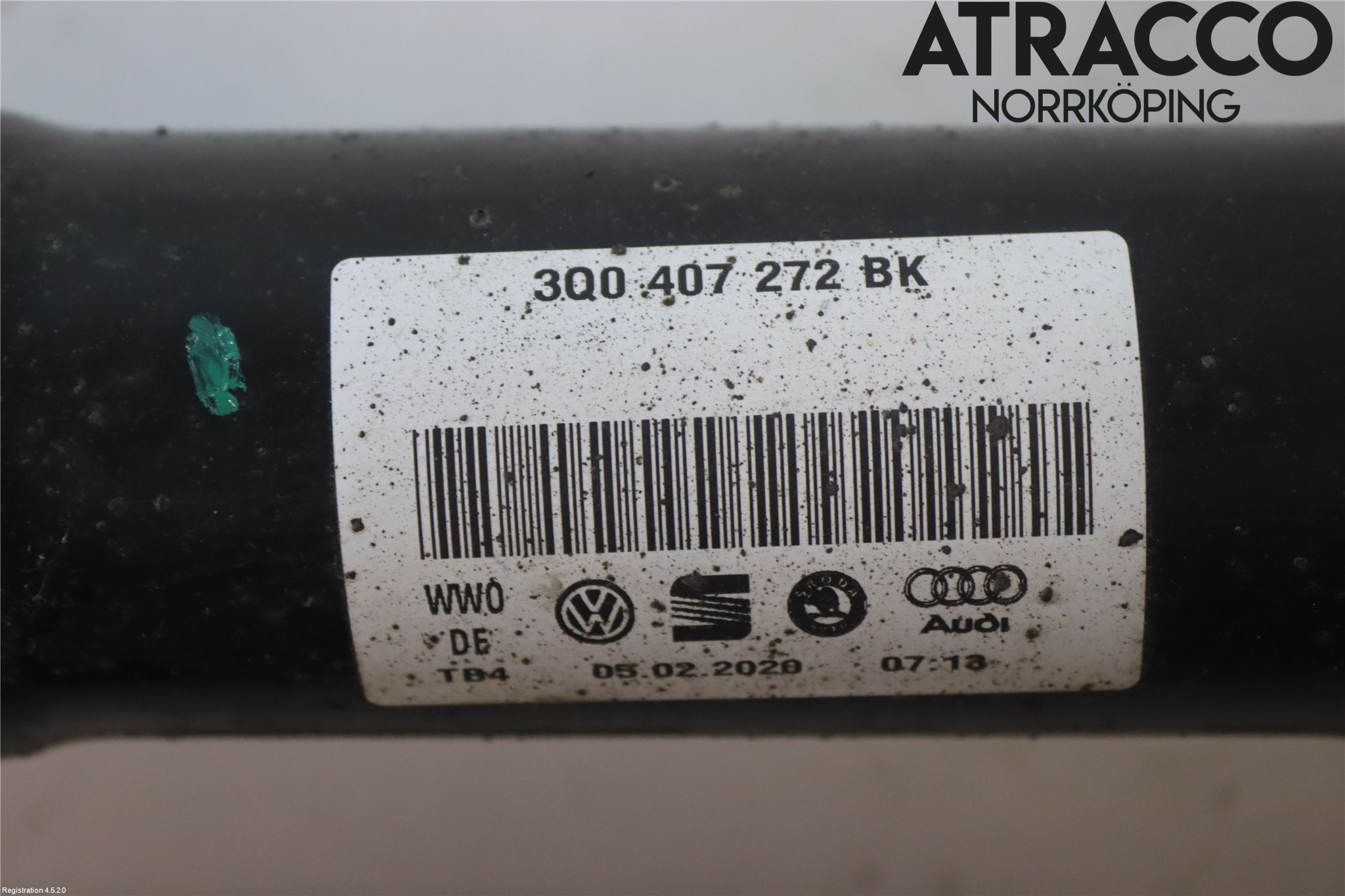 Volkswagen VW PASSAT 20-24 Drivaxel Fram Höger