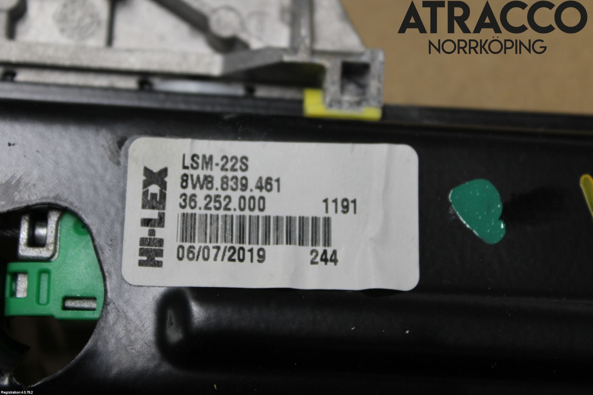 Audi A5 17- Fönsterhiss El Kompl