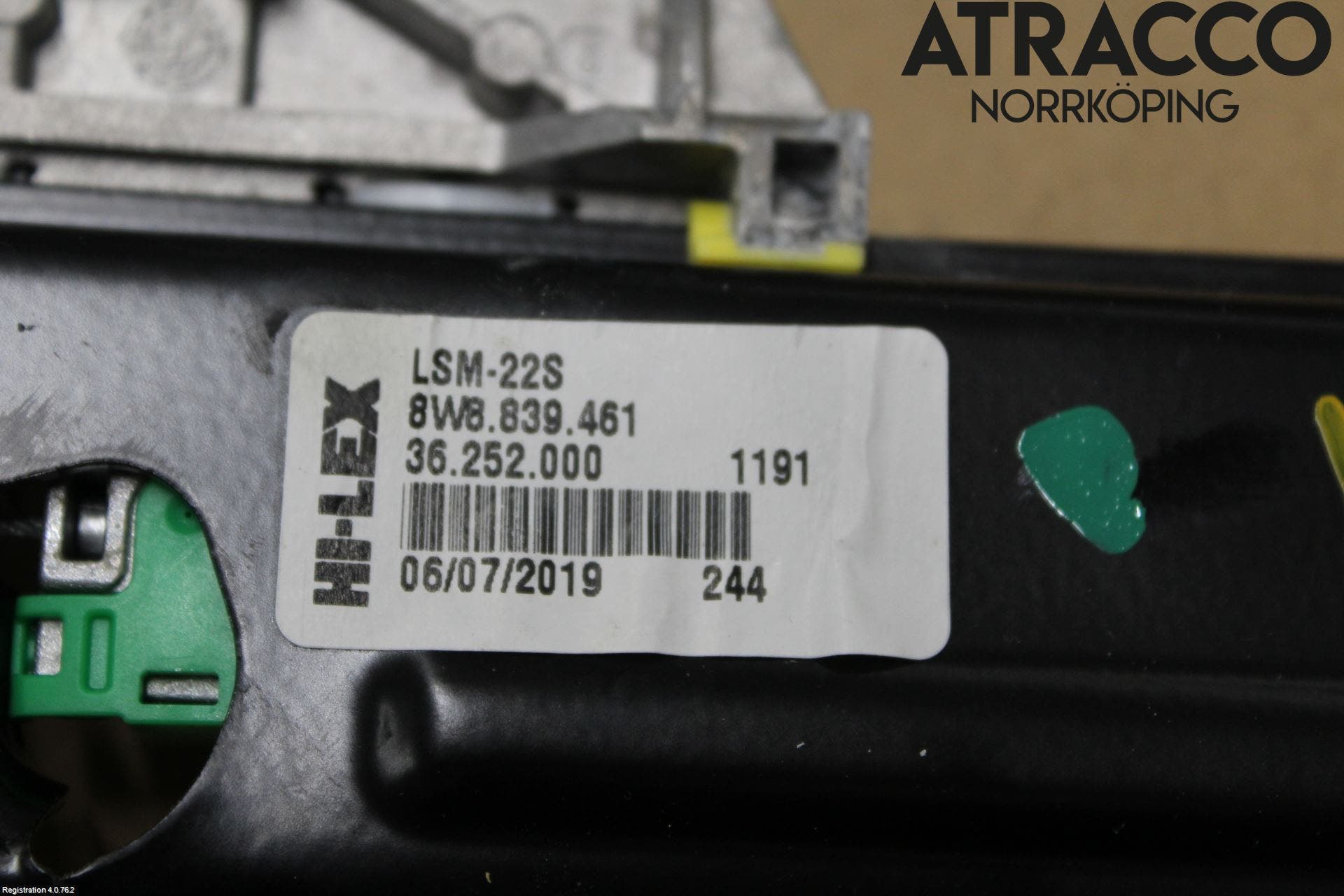 Audi A5 17- Fönsterhiss El Kompl