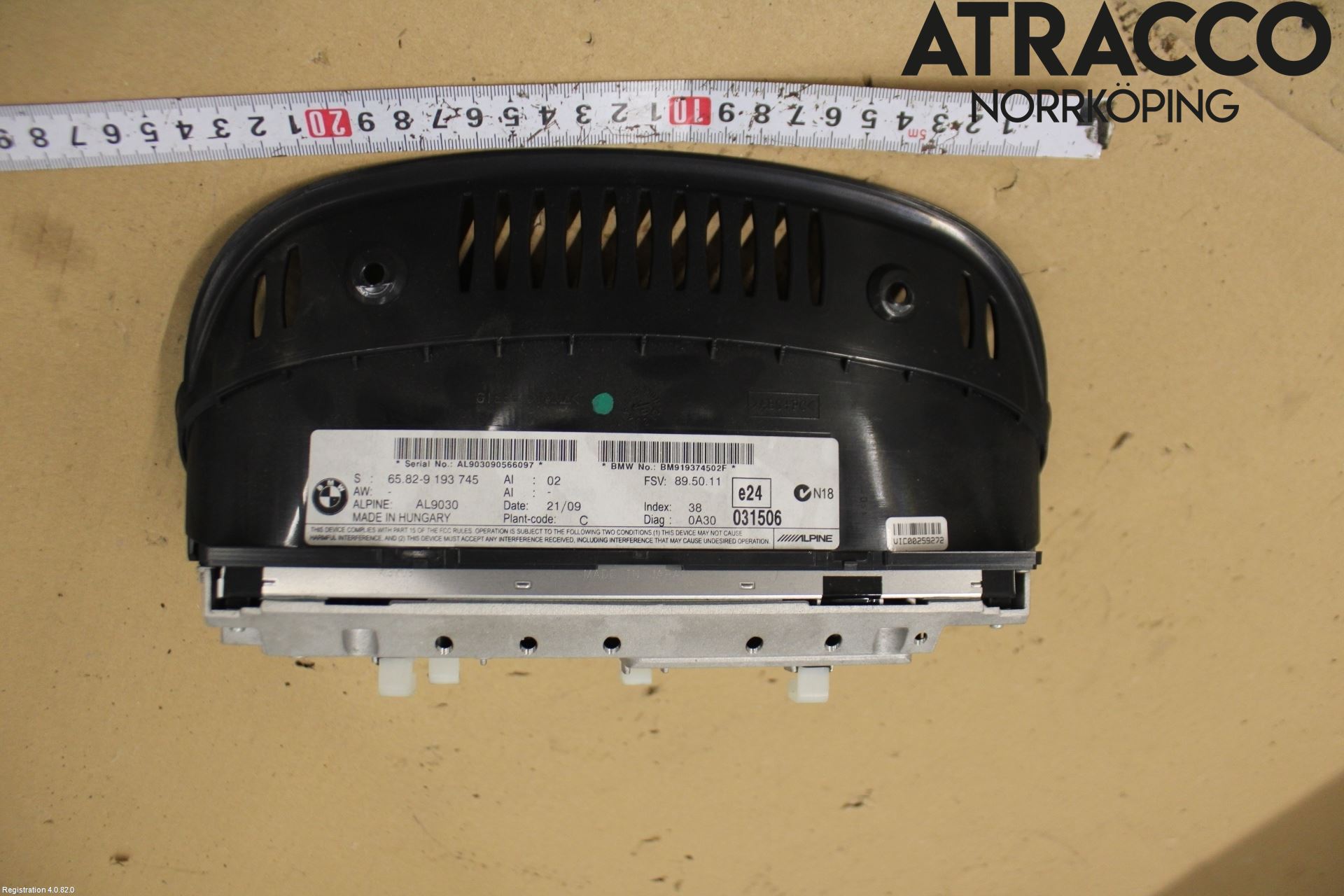 BMW 3 E92/93 Coupé/Cab 05-14 Färddator