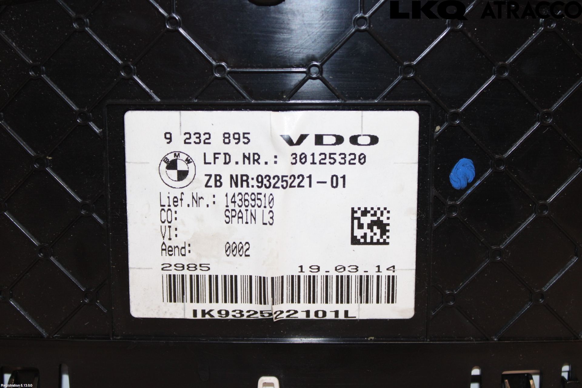 BMW 4 F32/F33/F82/F83 13-20 Instrument Komb