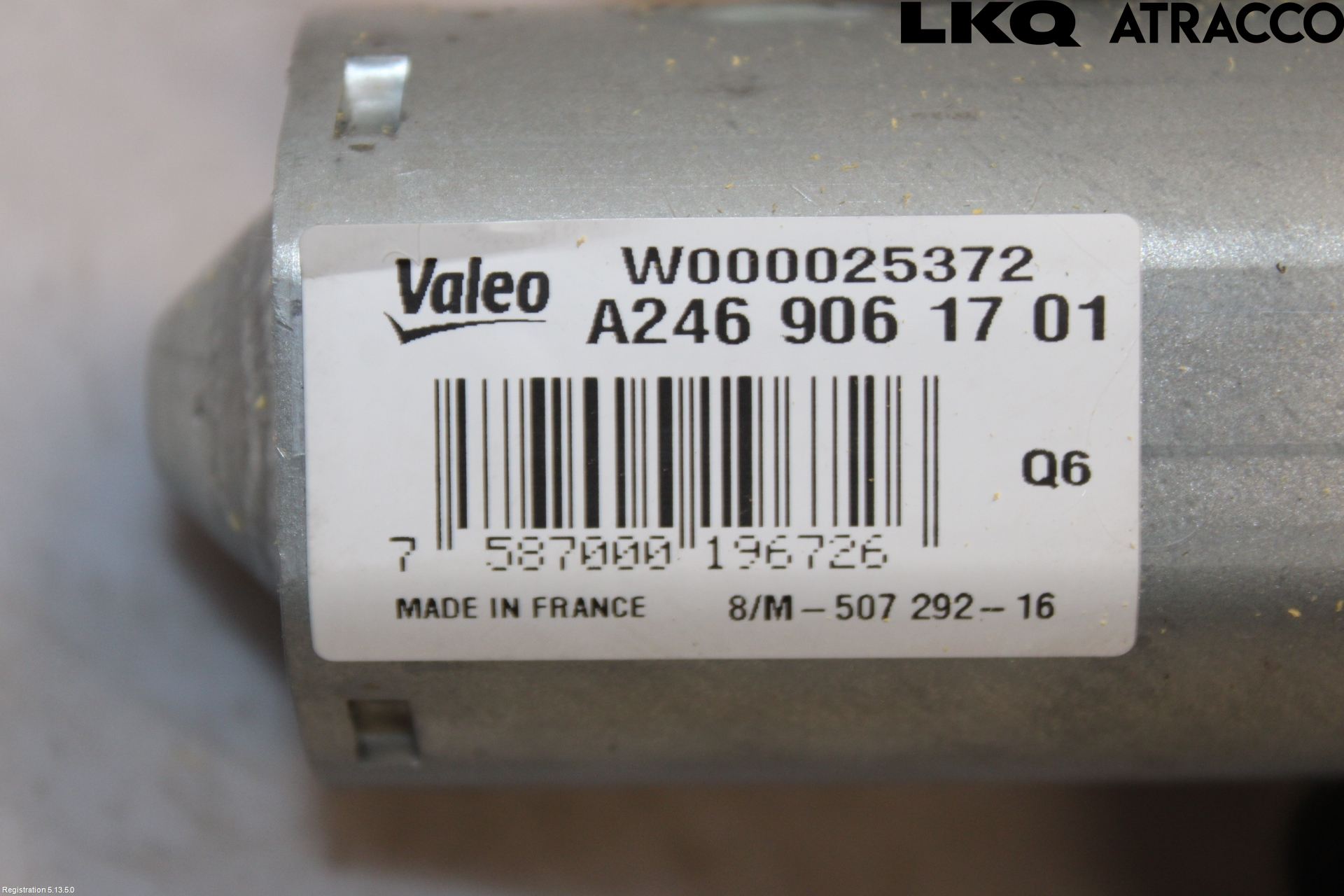 Mercedes-Benz MB B-KLASS (W246/W242) 12-19 Torkarmotor Baklucka
