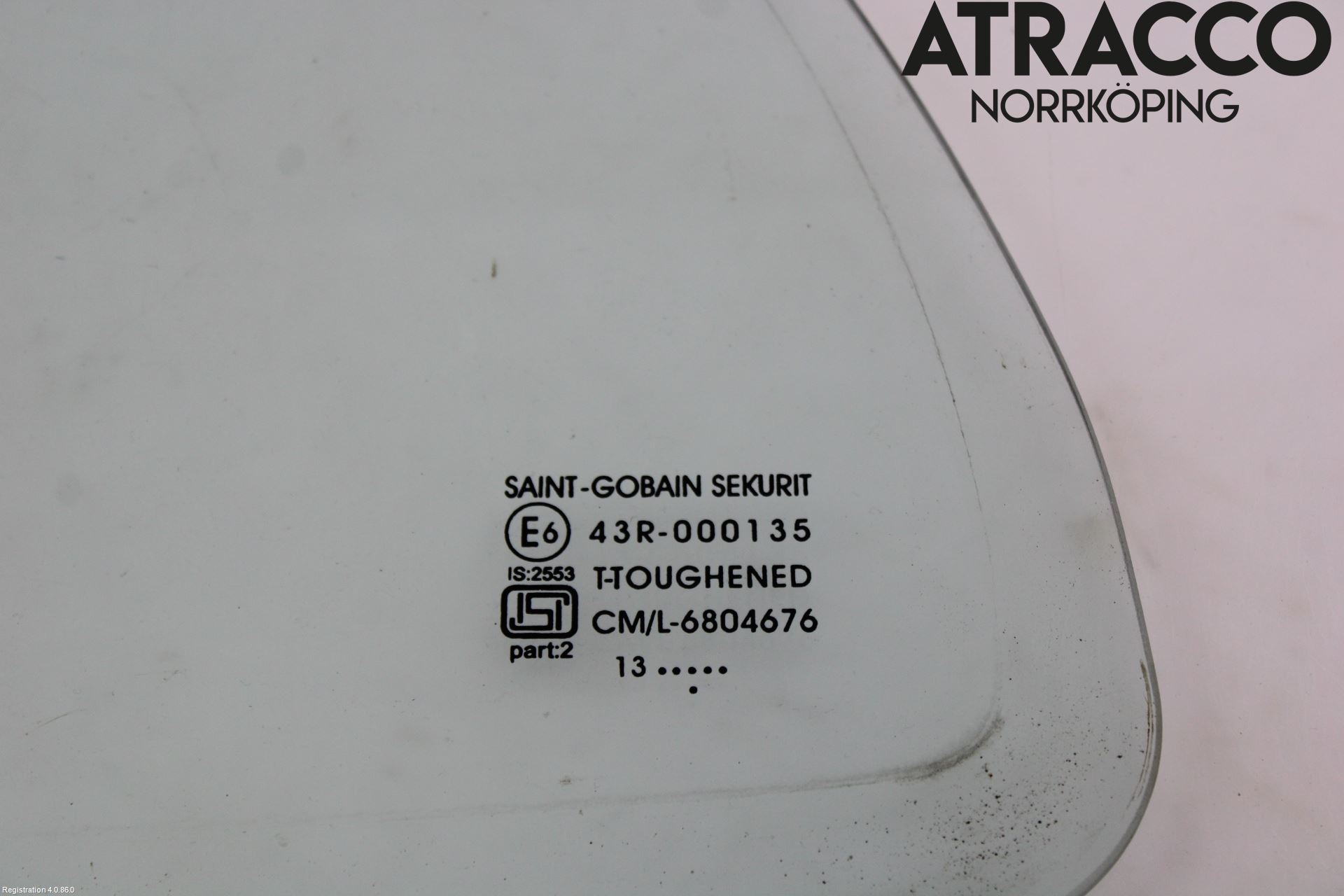 Nissan MICRA 11-16 Dörruta Bak Lilla Vä