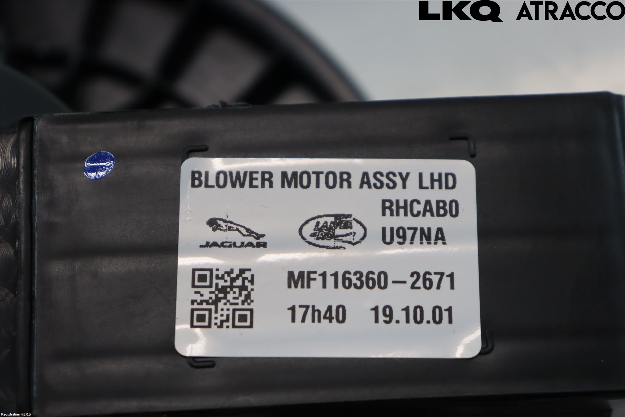 Jaguar F-PACE Värmefläkt